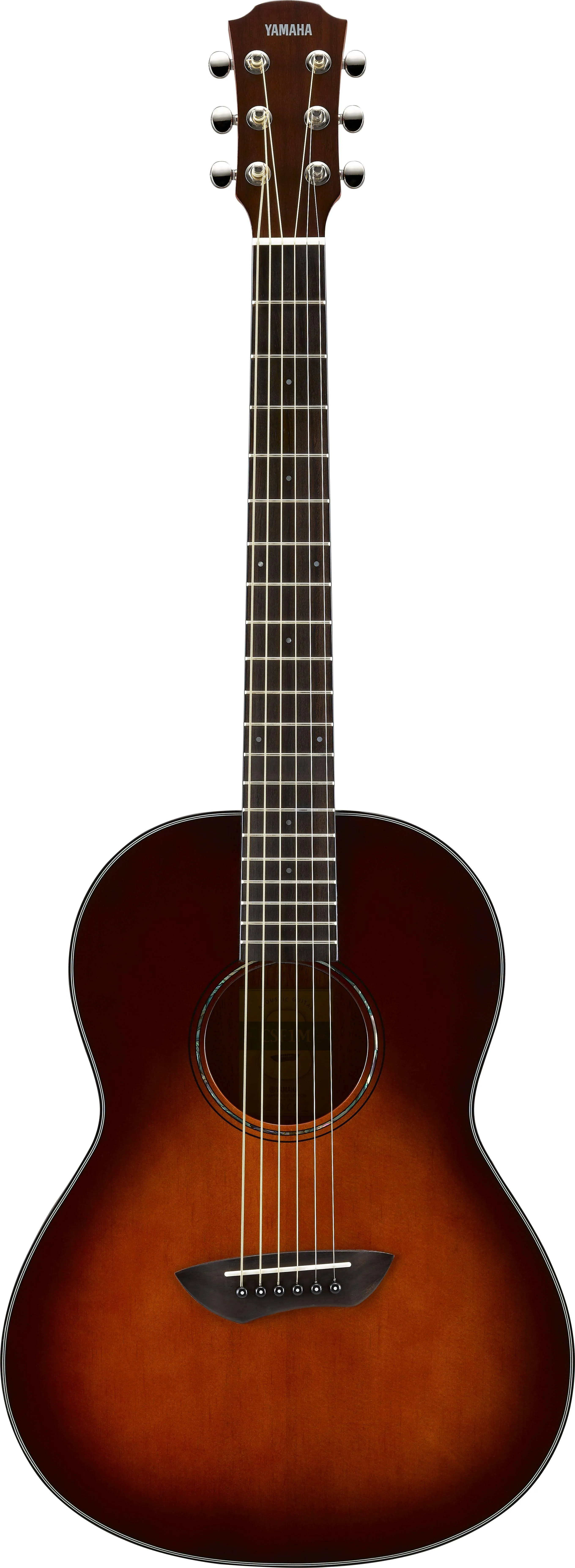 Yamaha CSF1M TBS Parlor Size Acoustic Guitar with Hard Gig Bag- Tobacco Brown Sunburst