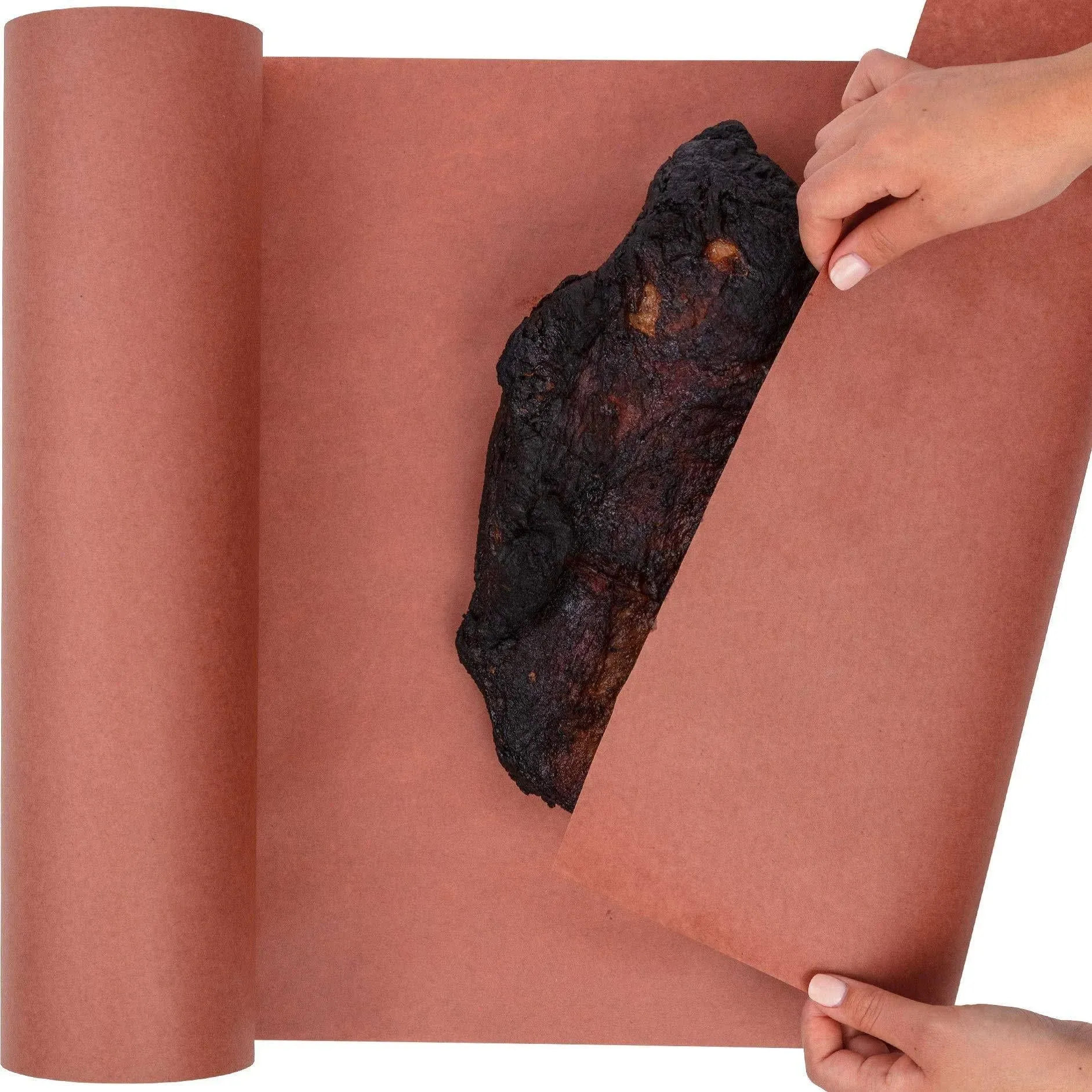 Pink Butcher Paper for Smoking Meat - Peach Butcher Paper Roll 18 by 200 Feet...