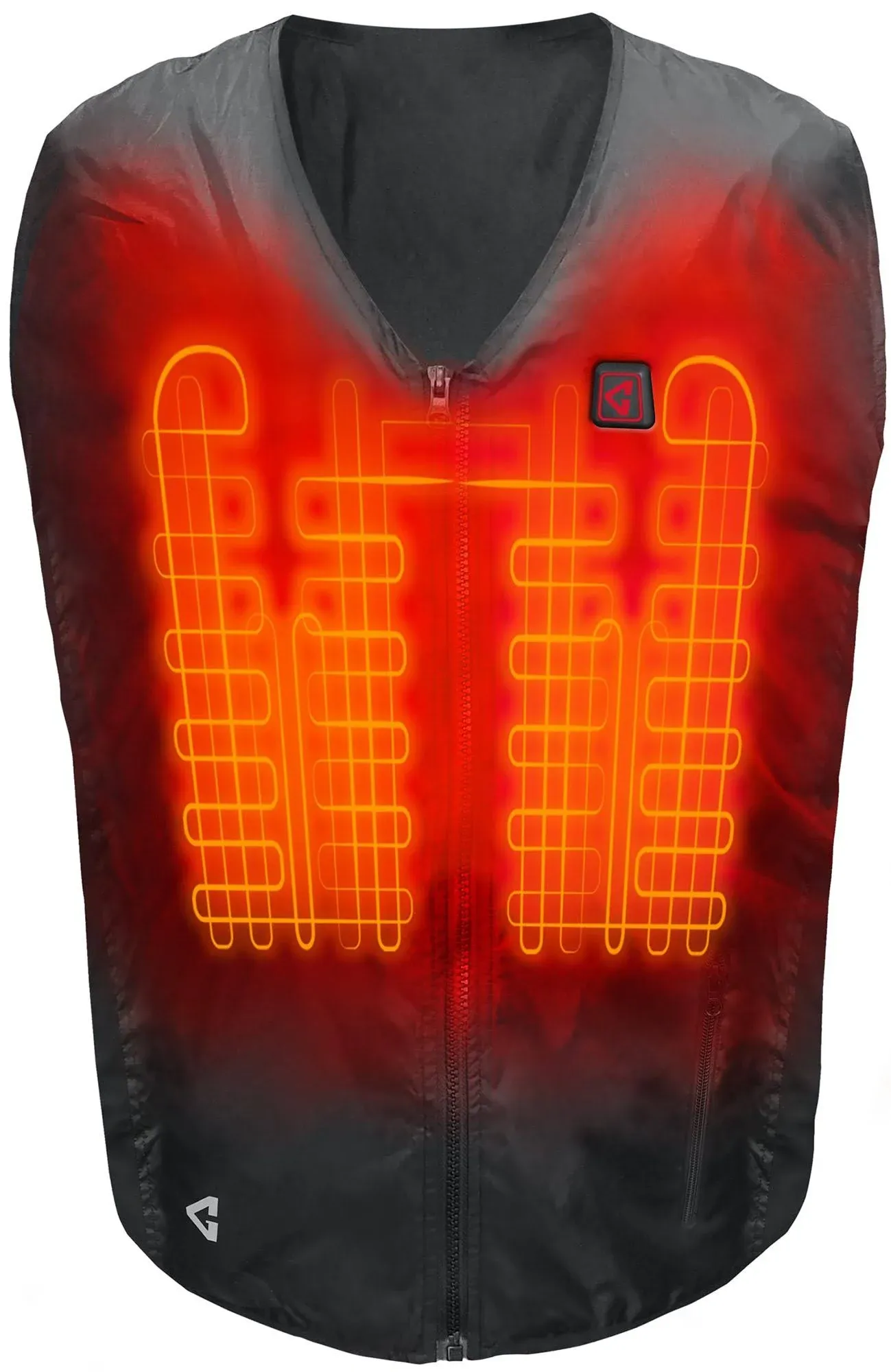 Gerbing 7V Battery Heated Vest Liner L/XL / Black