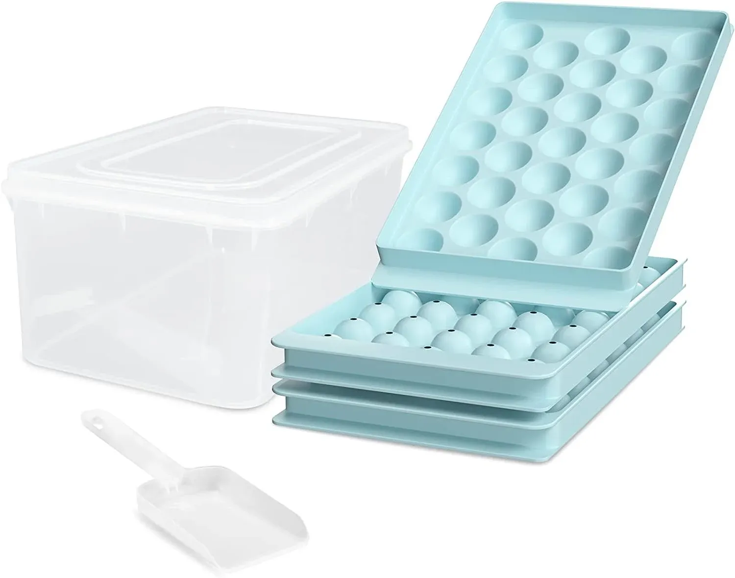 Hailey&Elijah Round Ice Cube Trays