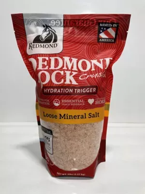 REDMOND Rock Crushed Loose Mineral Salt Electrolyte Supplement for Horses (5 LBS)