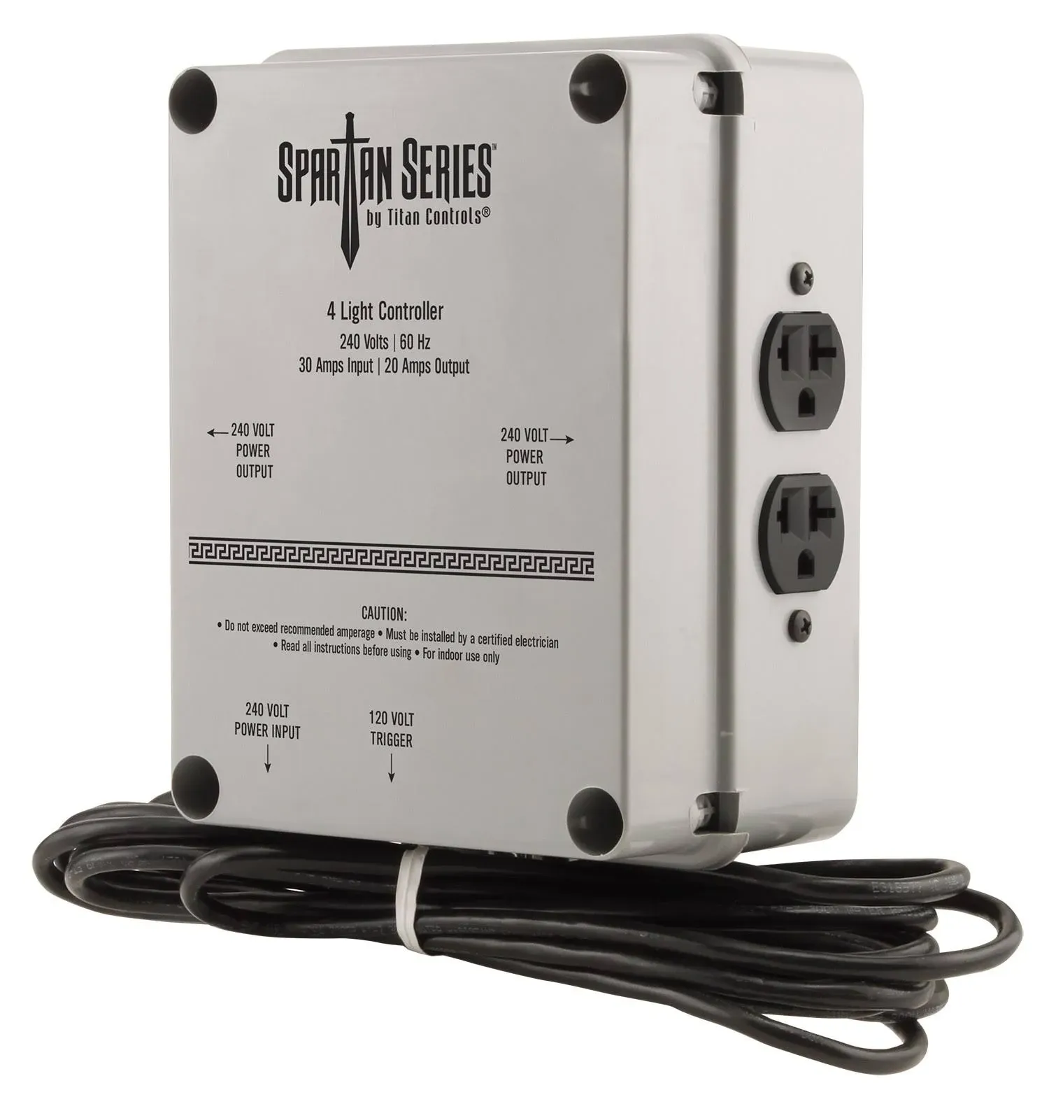 Titan Controls Sunlight Supply 4-Light Controller, 240V - Spartan Series,Brown,702898