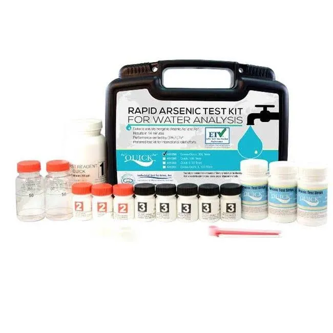 Industrial Test Systems Quick 481396 Arsenic for Water Quality Testing, 100 Tests, 12 Minutes Test Time