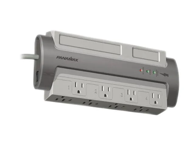 Panamax M8-EX 8 AC Outlet Surge Protector - Silver