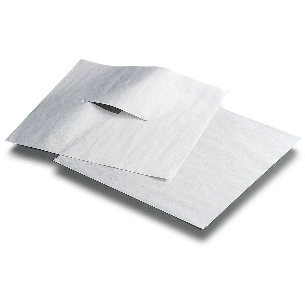 Headrest Tissues Smooth Finish With A High Wet Strength Slotted 12" X 12" 1000 Sheets/Box 1 BX