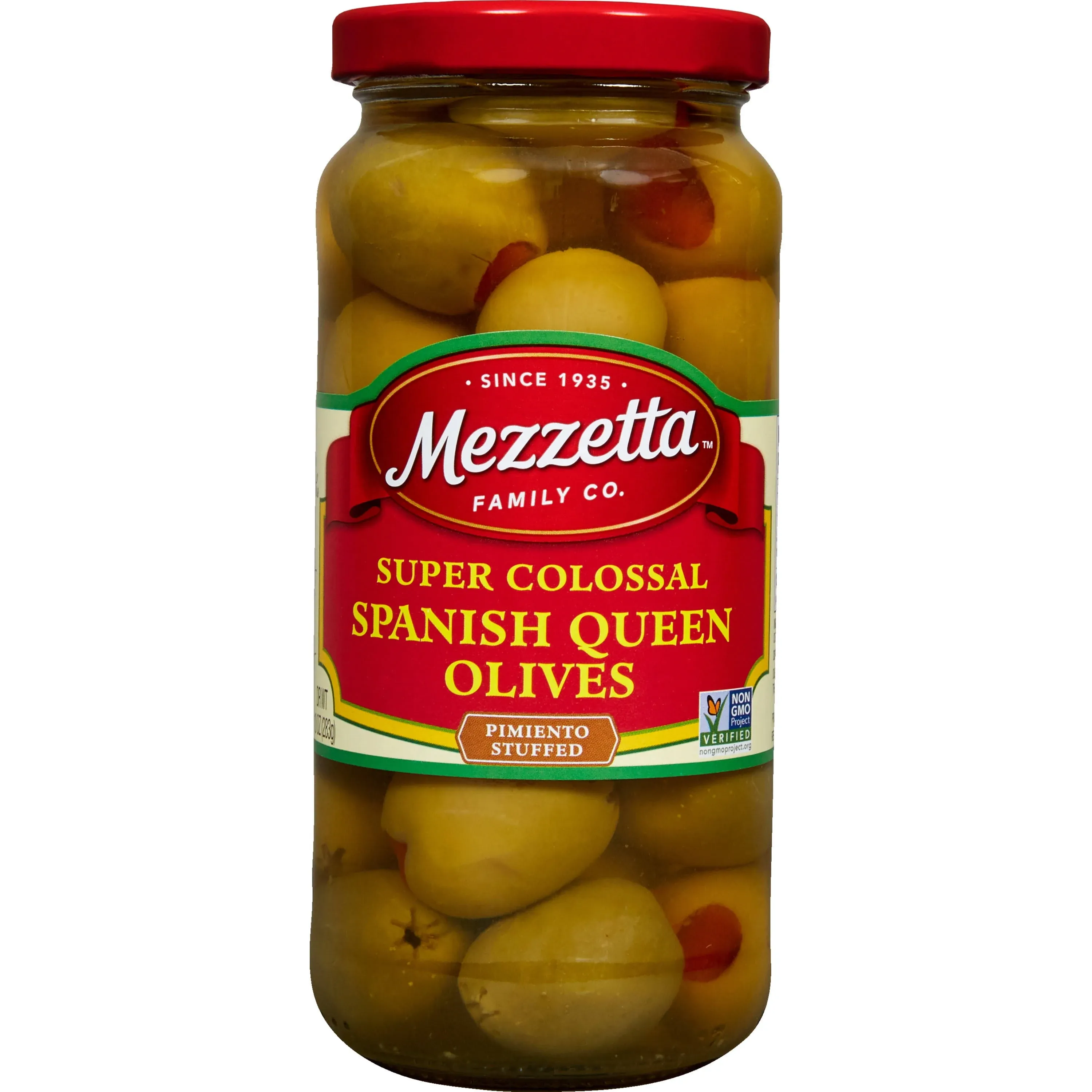 Mezzetta Super Colossal Pimiento Stuffed Spanish Queen Olives