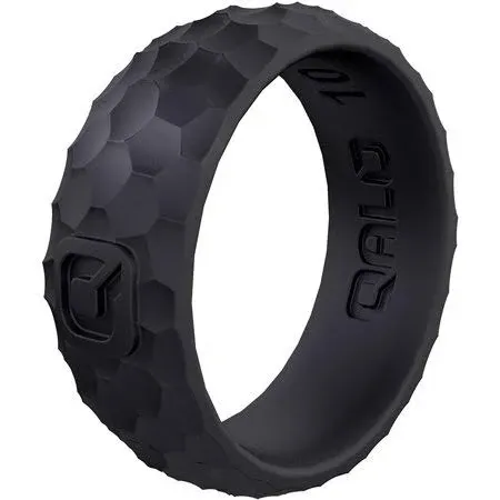 Men's Metallic Forged Silicone Ring Size 08