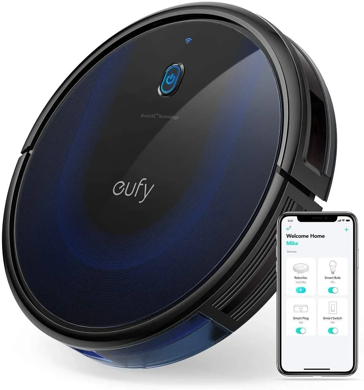 (Renewed) Eufy BoostIQ RoboVac 15C Max, Wi-Fi Connected, Super-Thin, 2000Pa ...