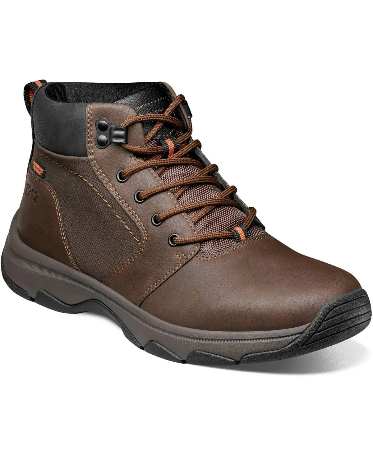 Nunn Bush Excavate Plain Toe Boot 7.5 Men's Brown