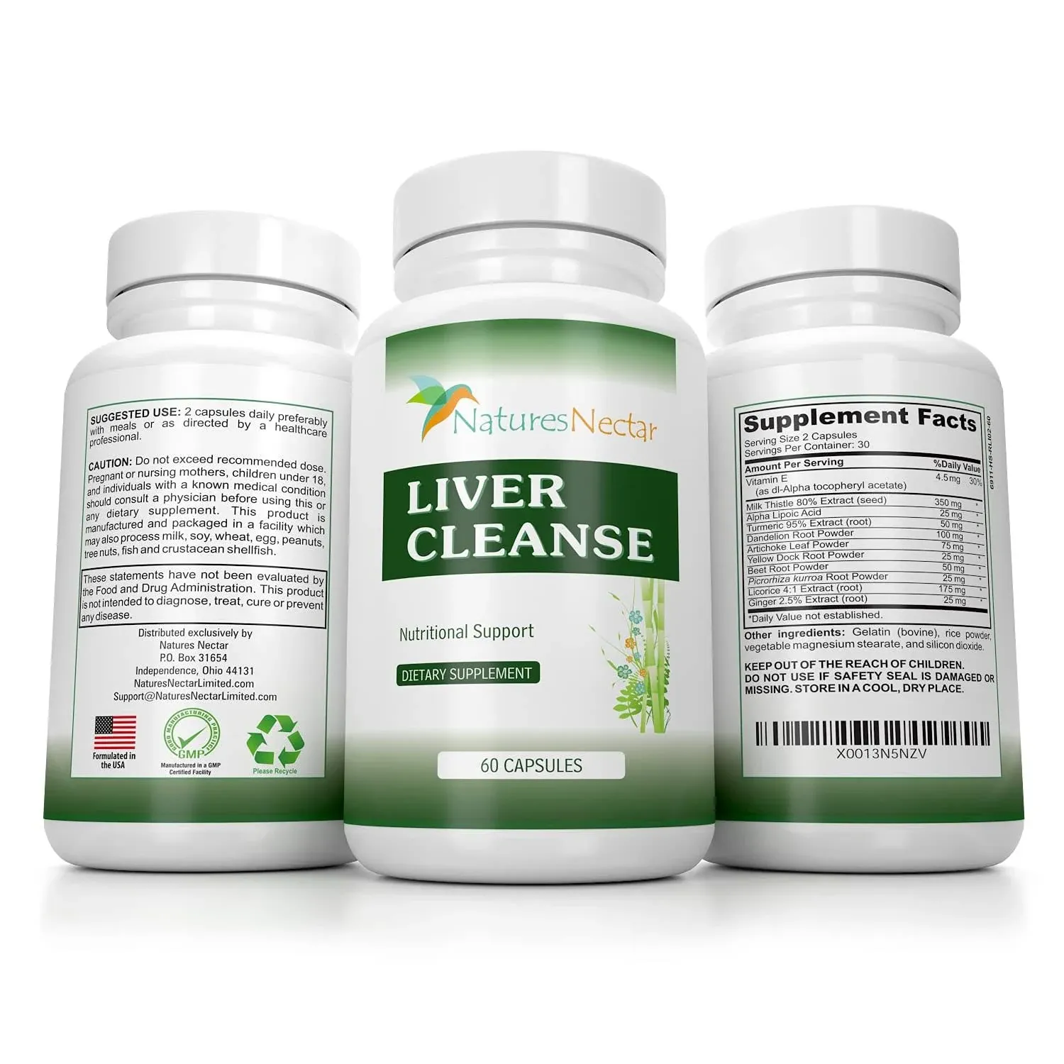 Liver Cleanse & Liver Detox Support Supplement - This Liver Detoxifier & Regenerator Formula Can Help Repair an Active Liver Plus Aid in the Rescue of a Fatty Liver-Liver Support Supplements