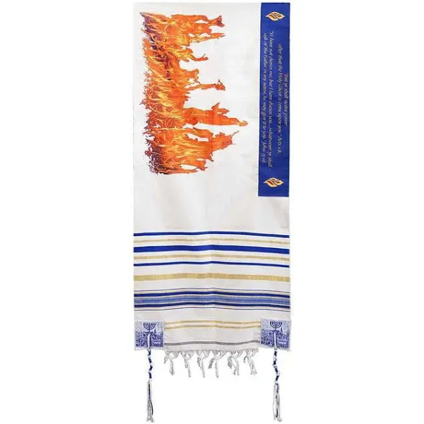 Manto de Oraci&oacute;n de Pentecost&eacute;s   (Pentecost Prayer Shawl, Spanish)