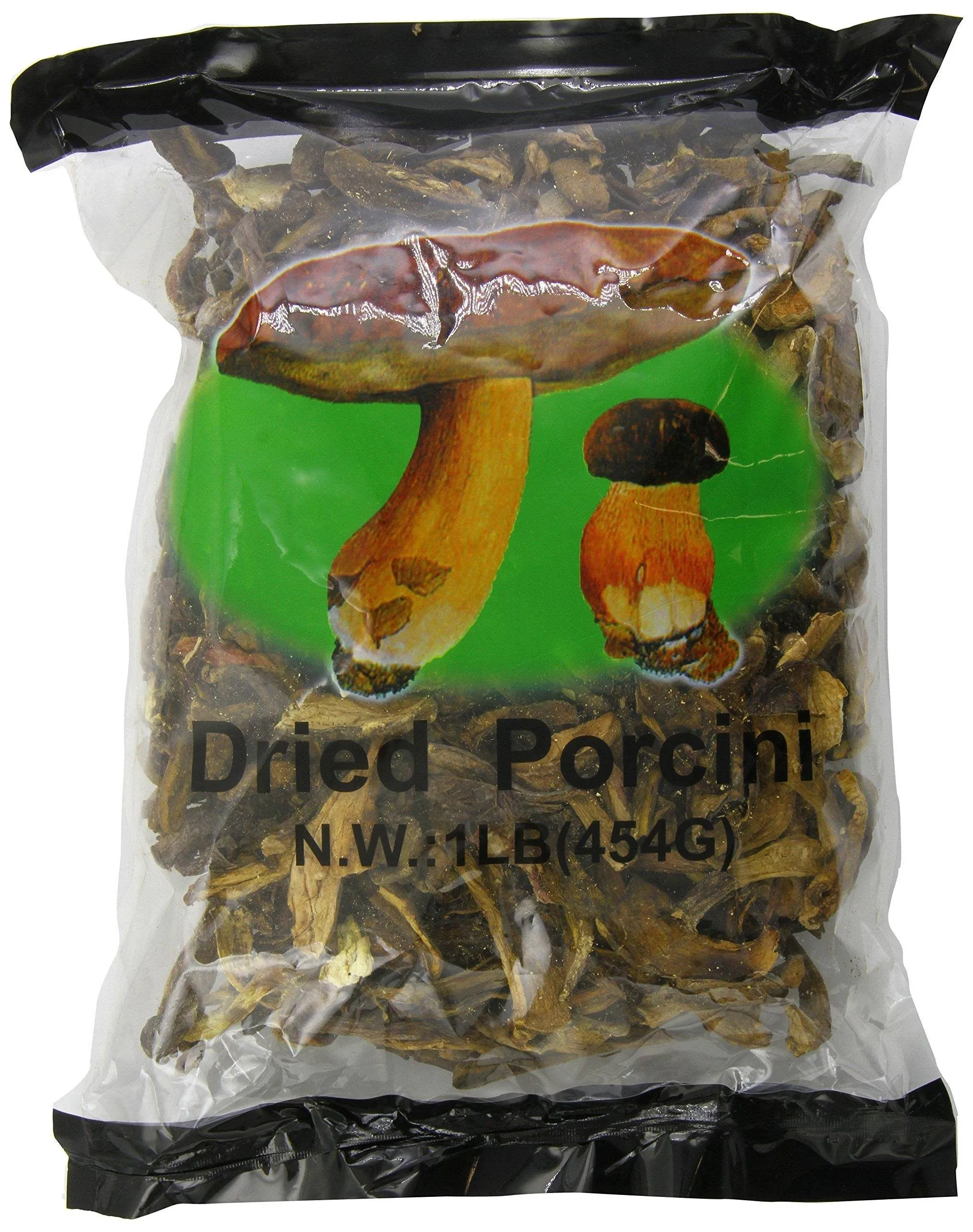 Mushroom House Dried Porcini Mushrooms Grade AA 1 Pound