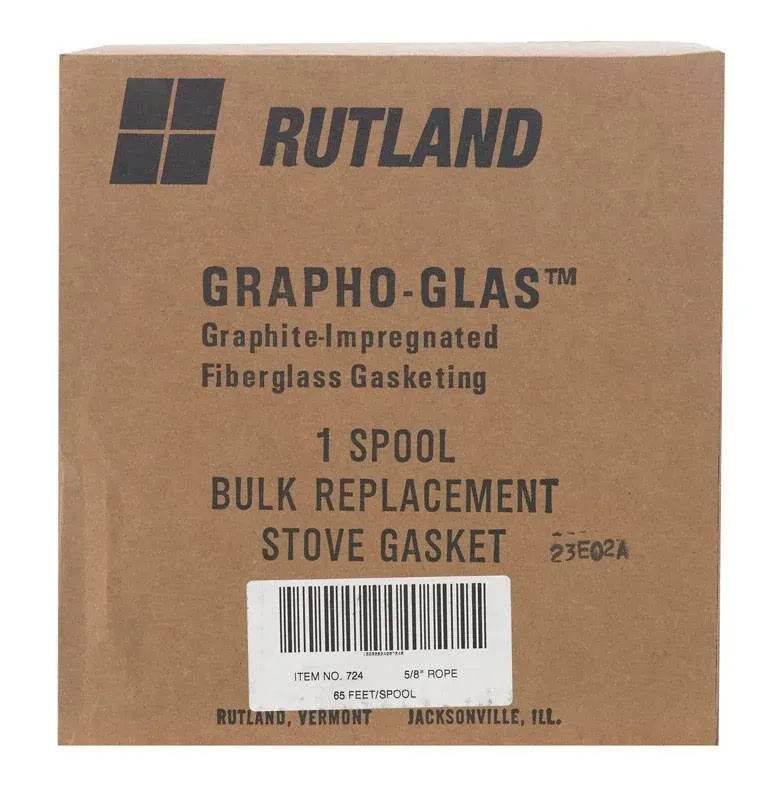 Rutland 724 Replacement Stove Gasket Grapho-Glas Fiberglass Rope