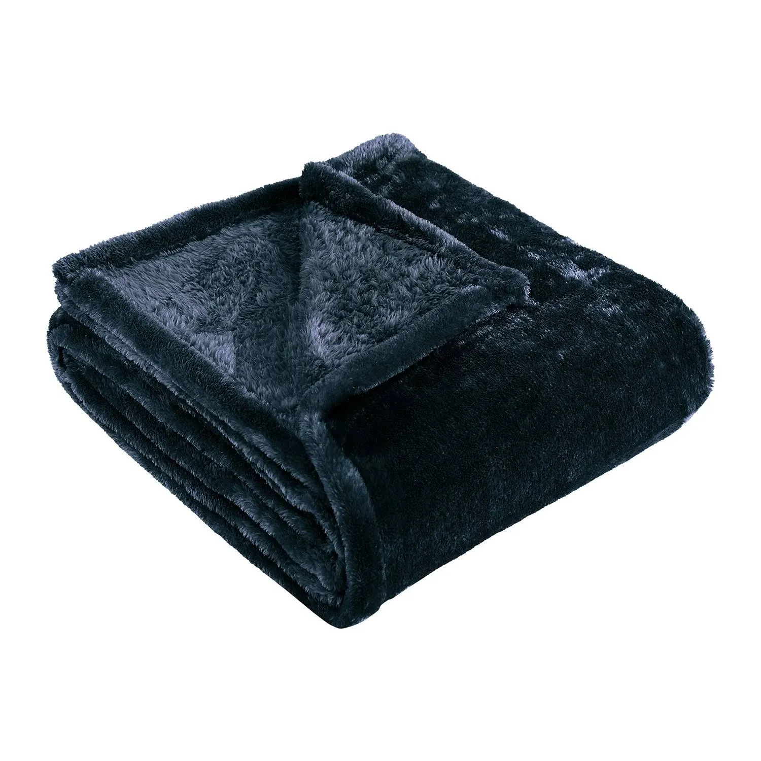 Superior Solid Fleece Throw Blanket