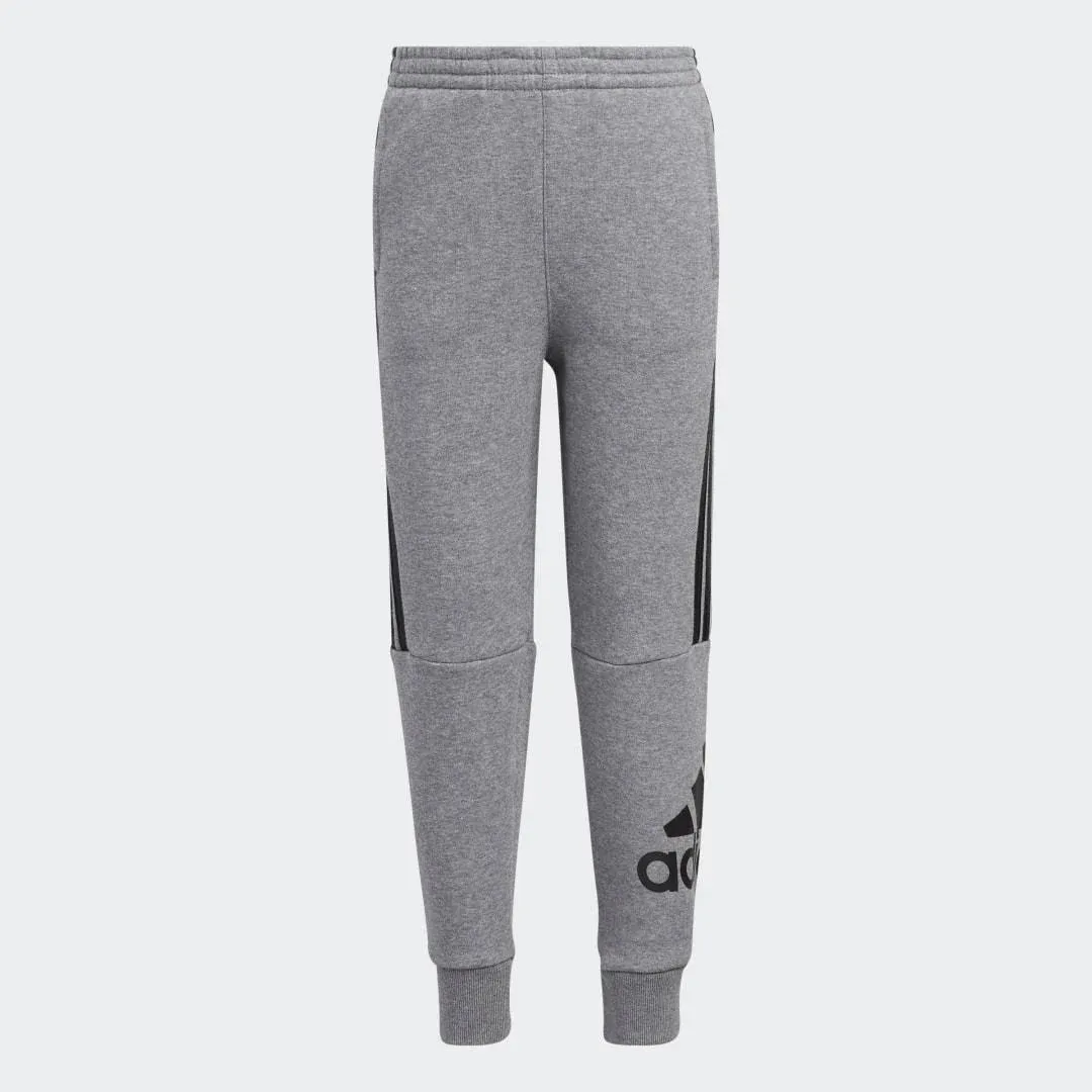 adidas Boys&#039; Core 3-Stripes Joggers Charcoal Grey Heather Size 2T NWT