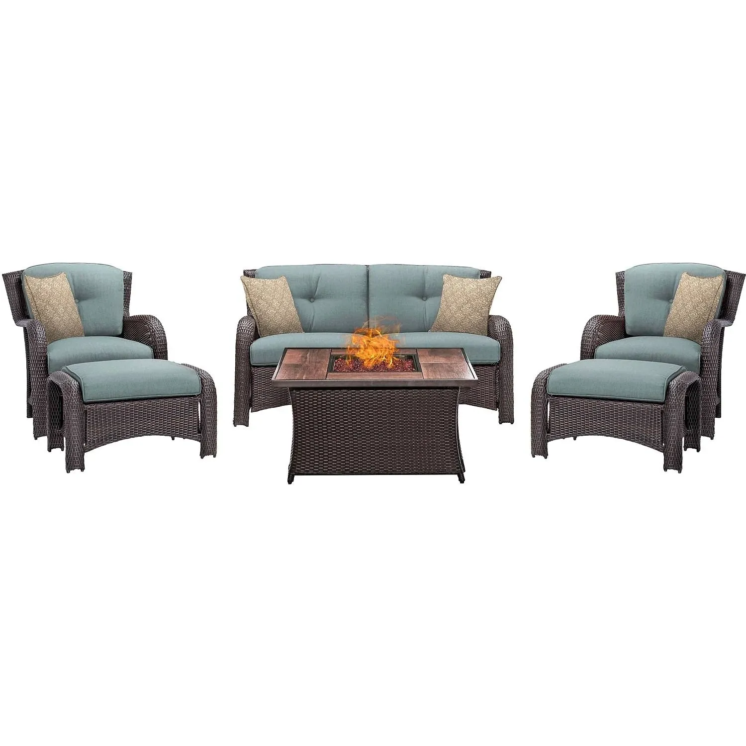 Hanover Strathmere 6-Piece Lounge Set