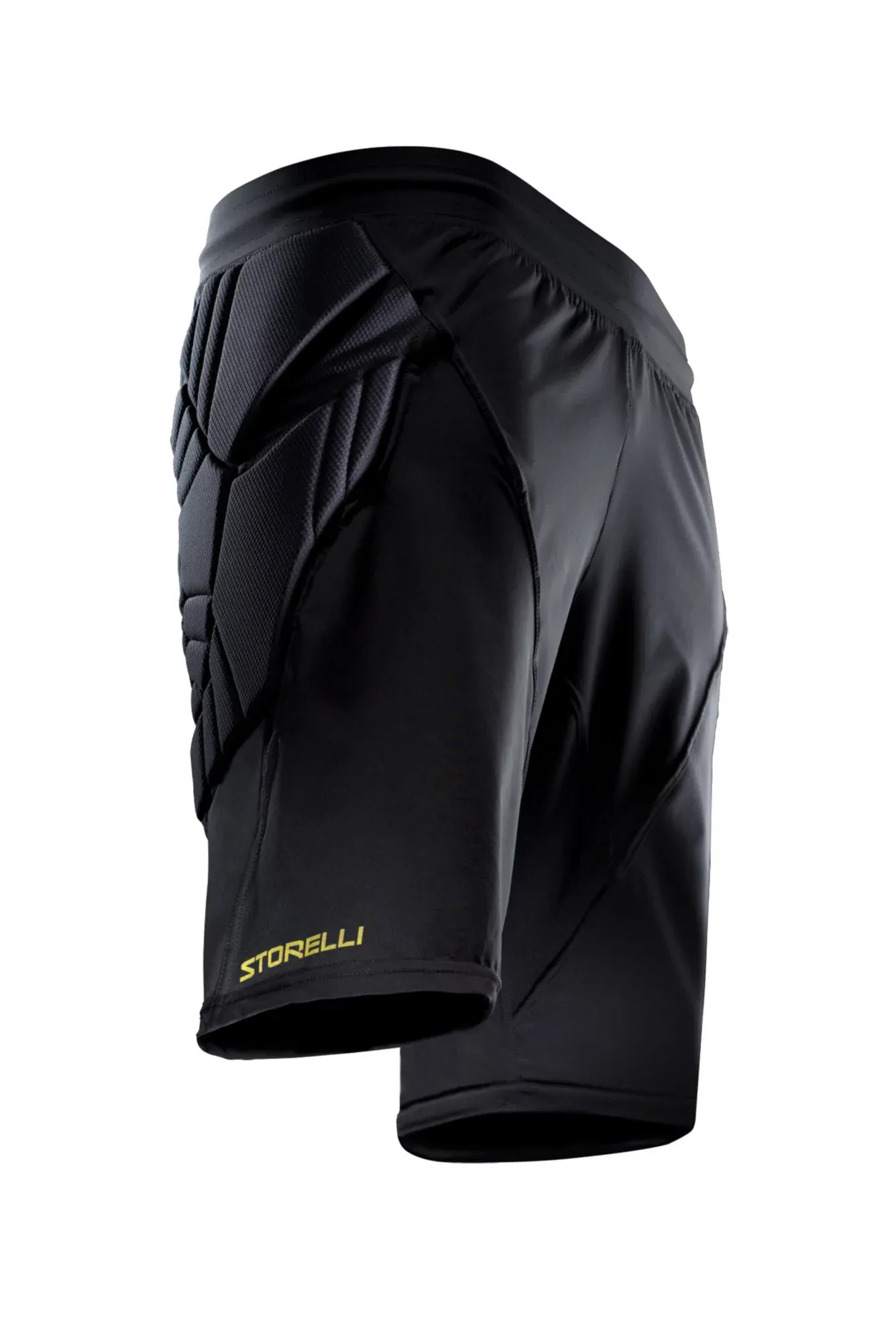 Storelli ExoShield Soccer Goalie Shorts, Black