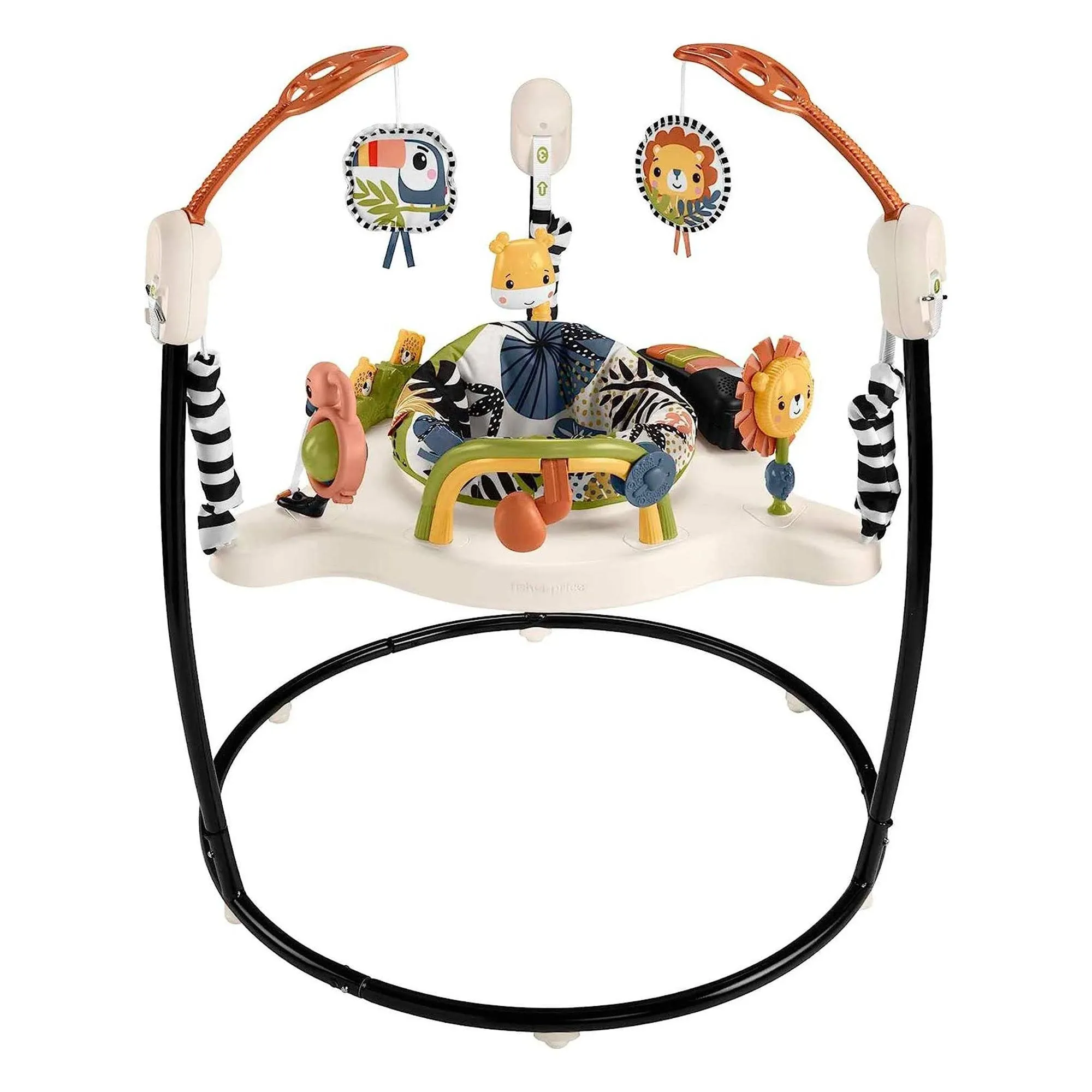 Fisher-Price Palm Paradise Jumperoo Baby Activity Center with Lights & Music