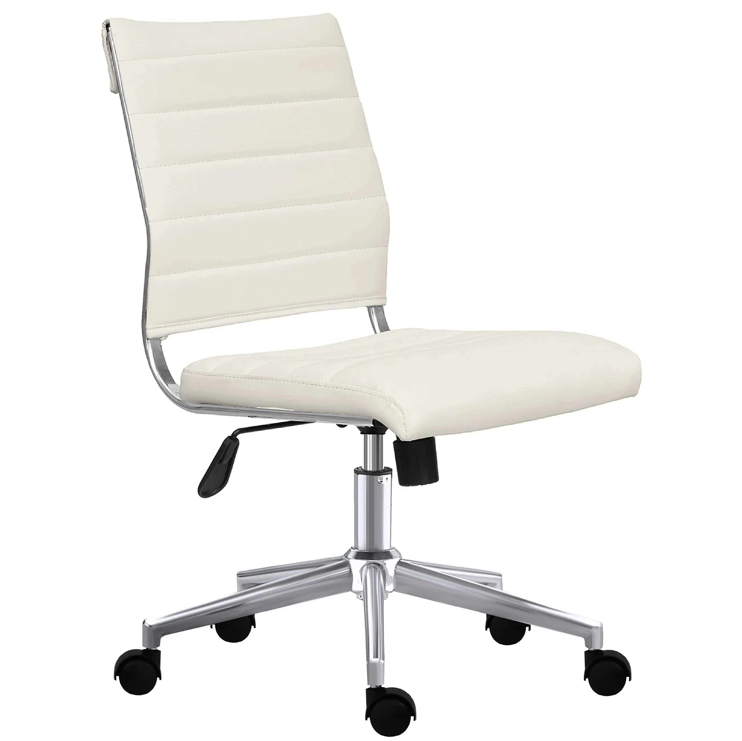 Ergonomic Executive Mid Back PU Leather Office Chair