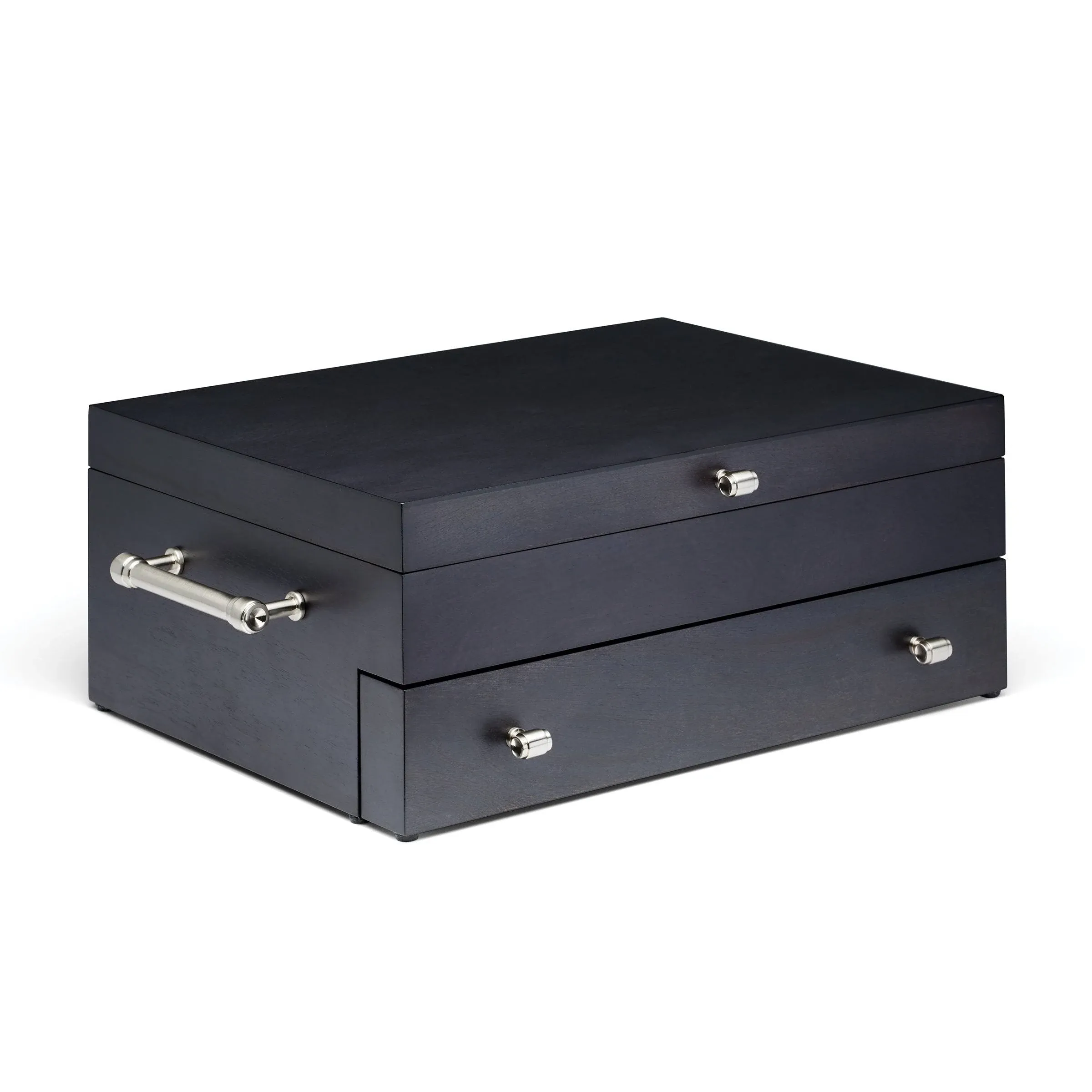 Reed & Barton Charcoal Flatware Chest