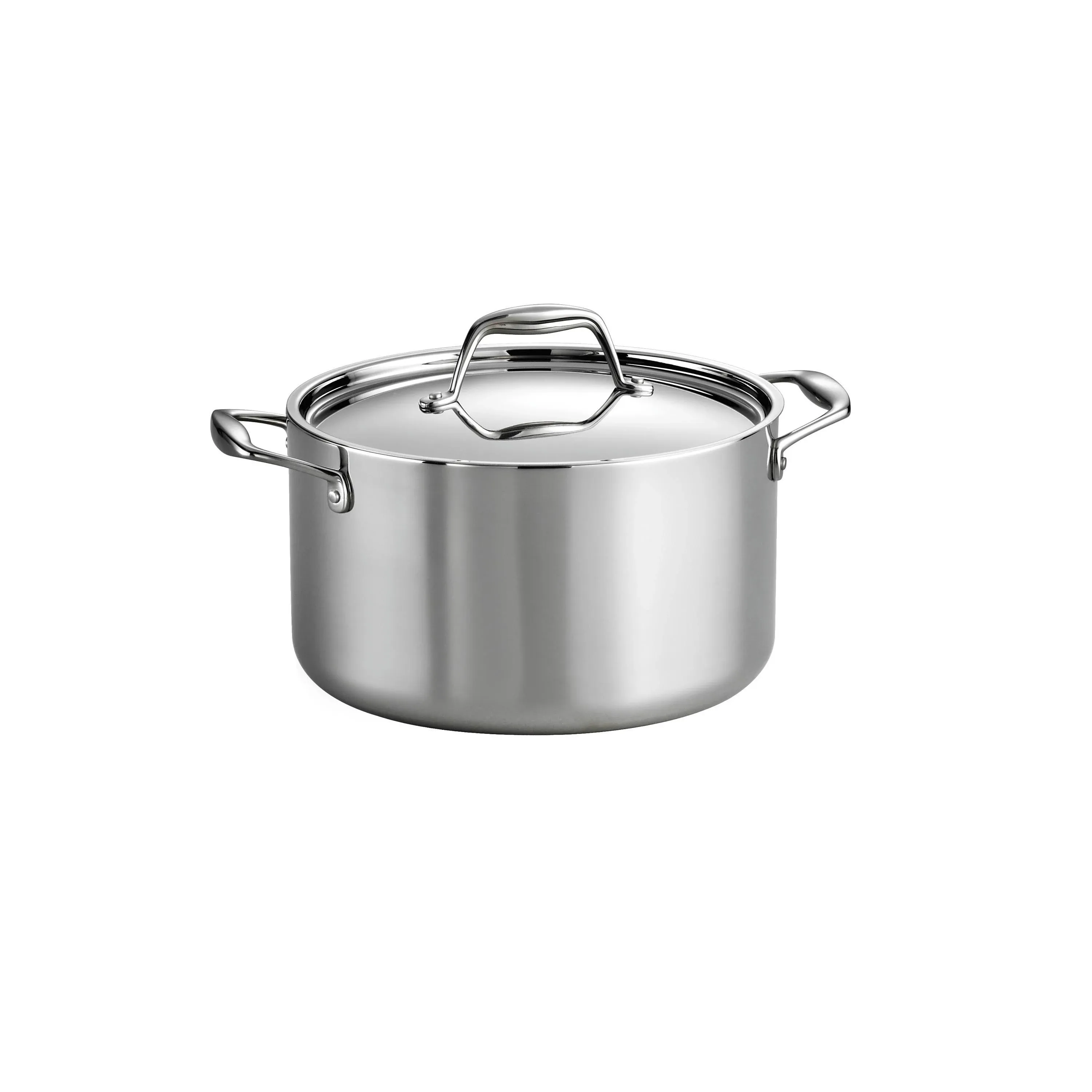 Tramontina Gourmet Tri-Ply Clad Stainless Steel 6-qt. Saucepot