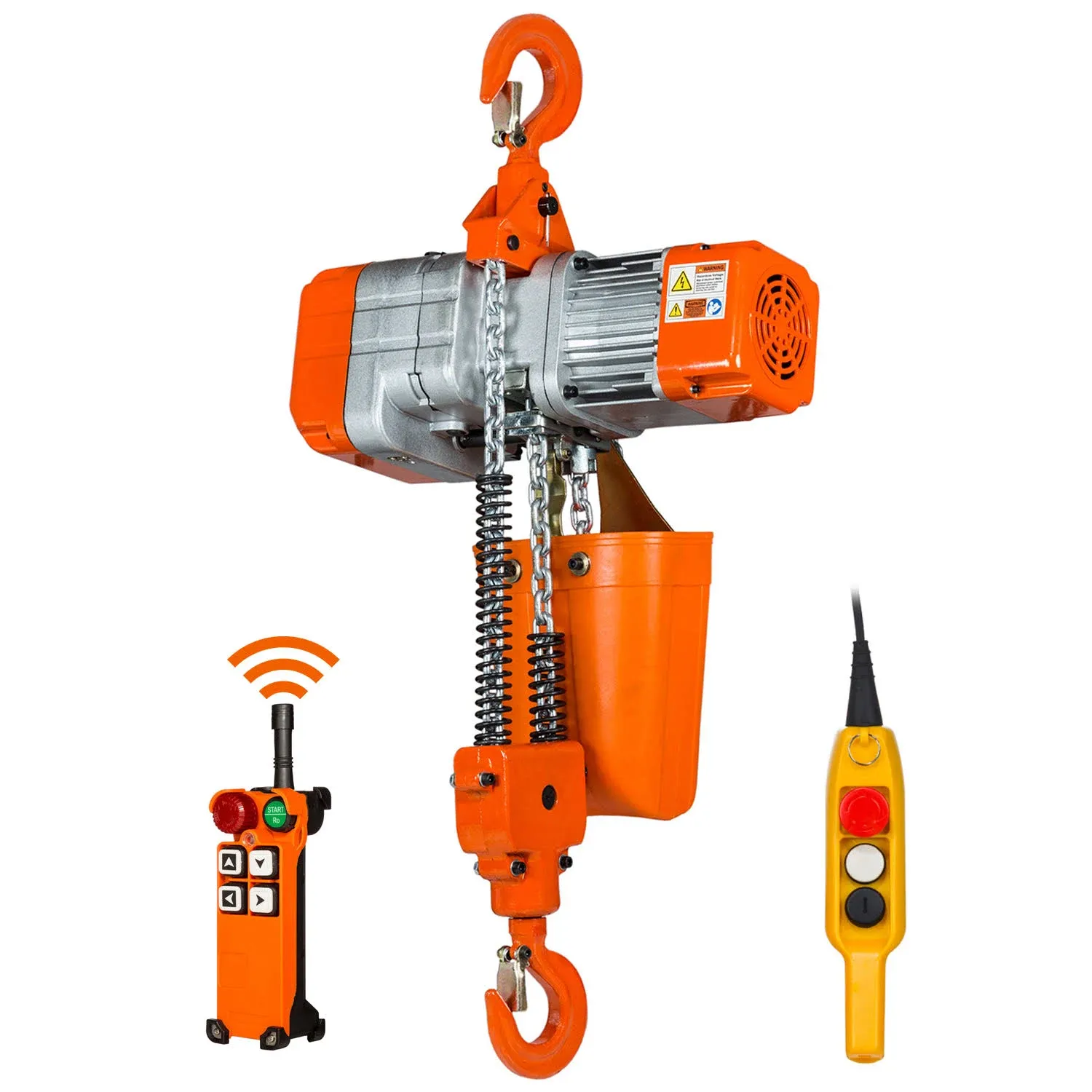 Prowinch 1 Ton Electric Chain Hoist 20 ft. FEC G80 Chain M3/H2 220/240V Wireless