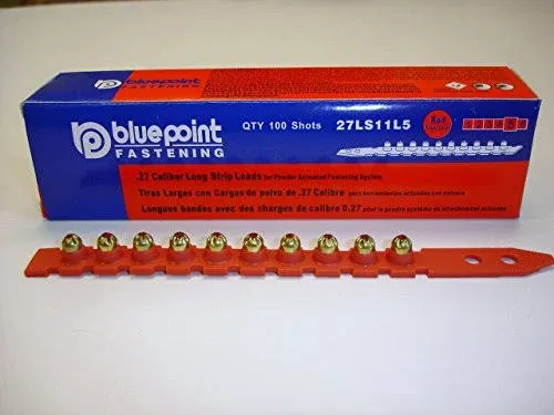 Blue Point 0.27 in. D X 4.5 in. L Plastic Strip Head Strip Loads 100 pk