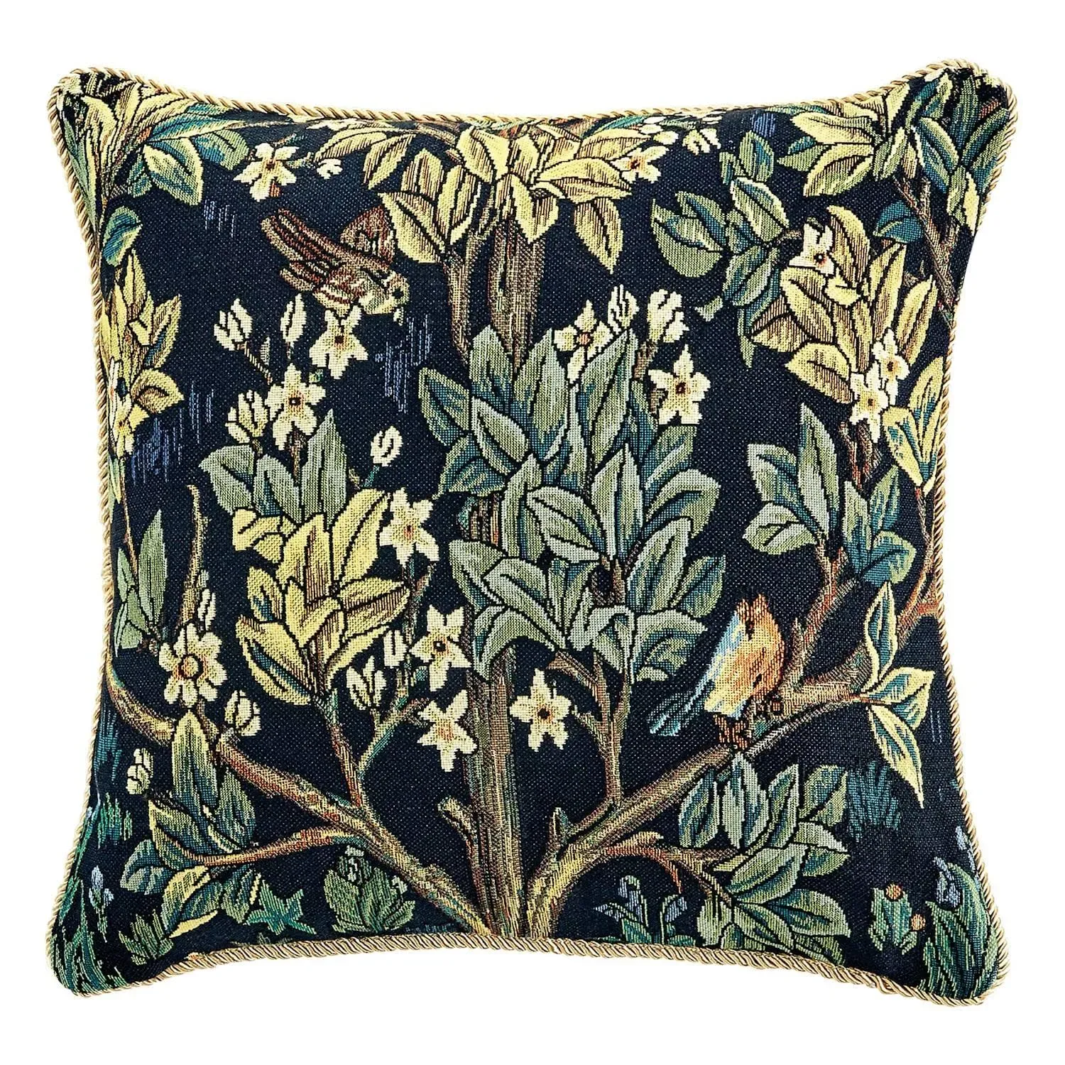 William Morris Tree of Life Pillow Covers - Blue