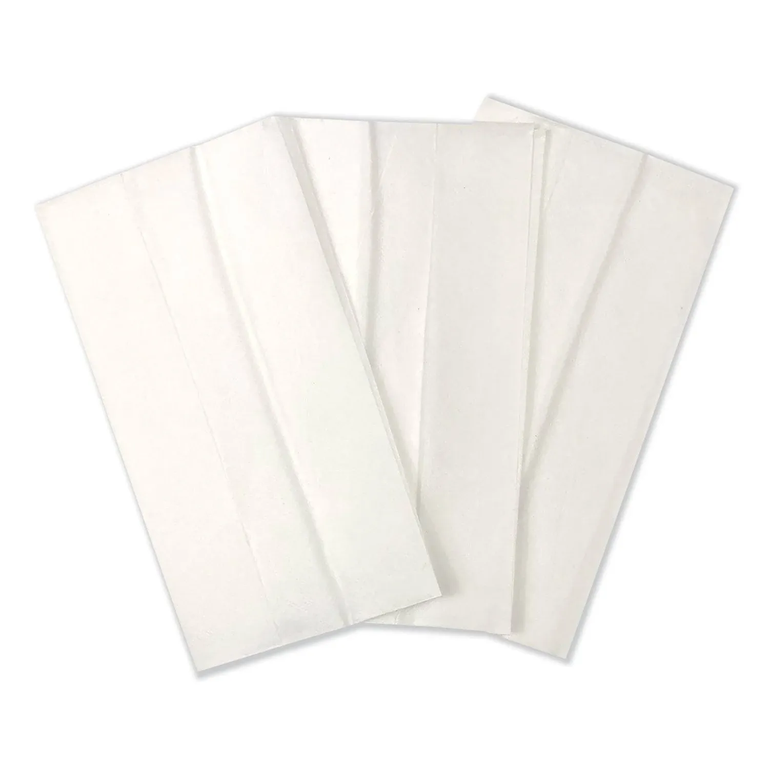 Gen Tall-Fold Napkins, 1-Ply, 7 x 13 1/4, White, 10,000/Carton