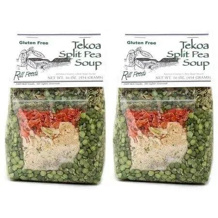 Rill Foods Tekoa Split Pea Soup Mix 16 oz each (2-Pack)