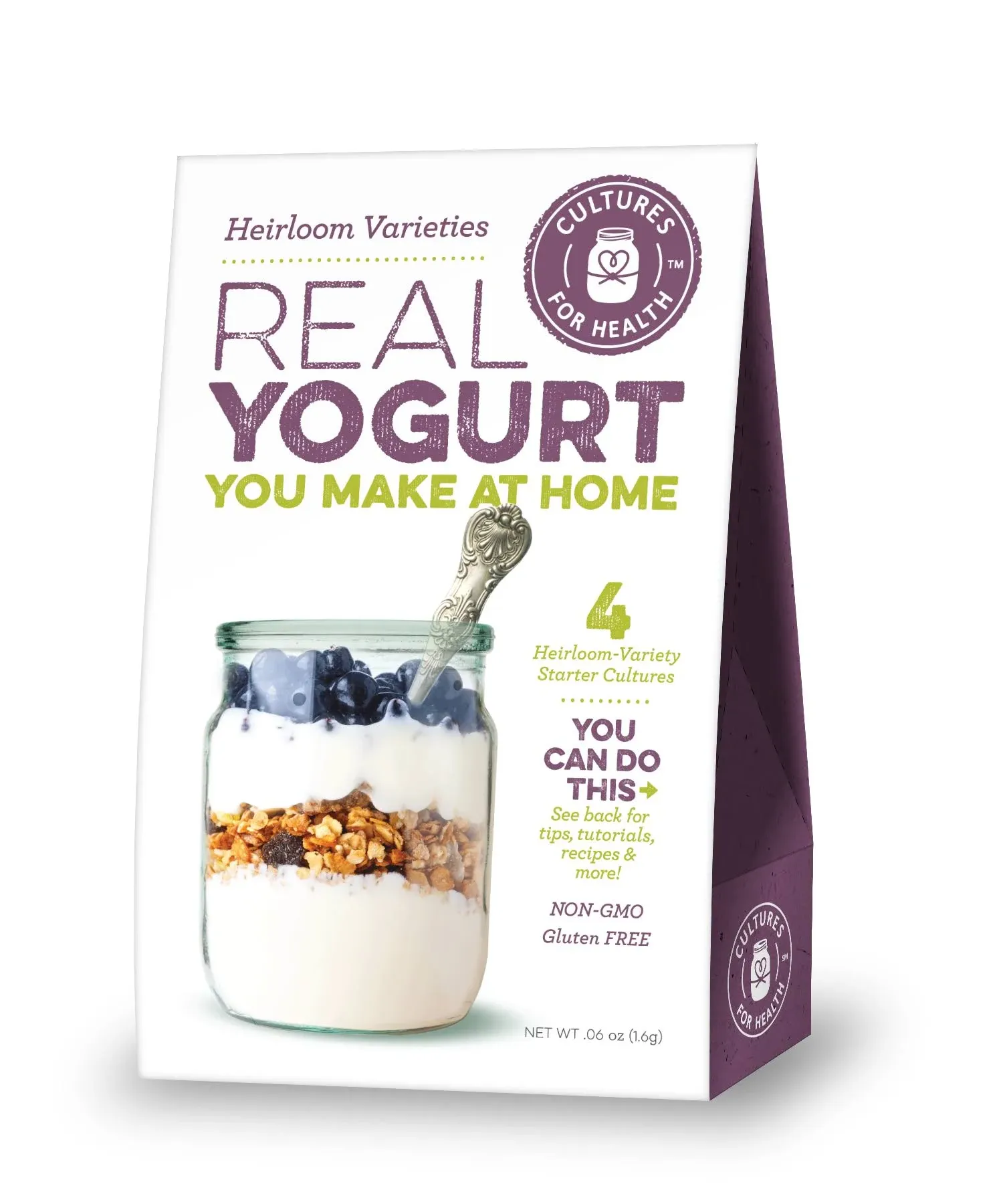 Cultures for Health Matsoni Yogurt Starter Culture | Make Your Own Yogurt at Home in 2 Days or Less | Versatile Creamy Yogurt Full of Probiotics | GL