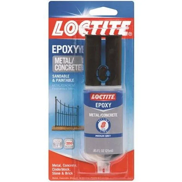 LOCTITE 0.85 Oz. Metal/Concrete Epoxy