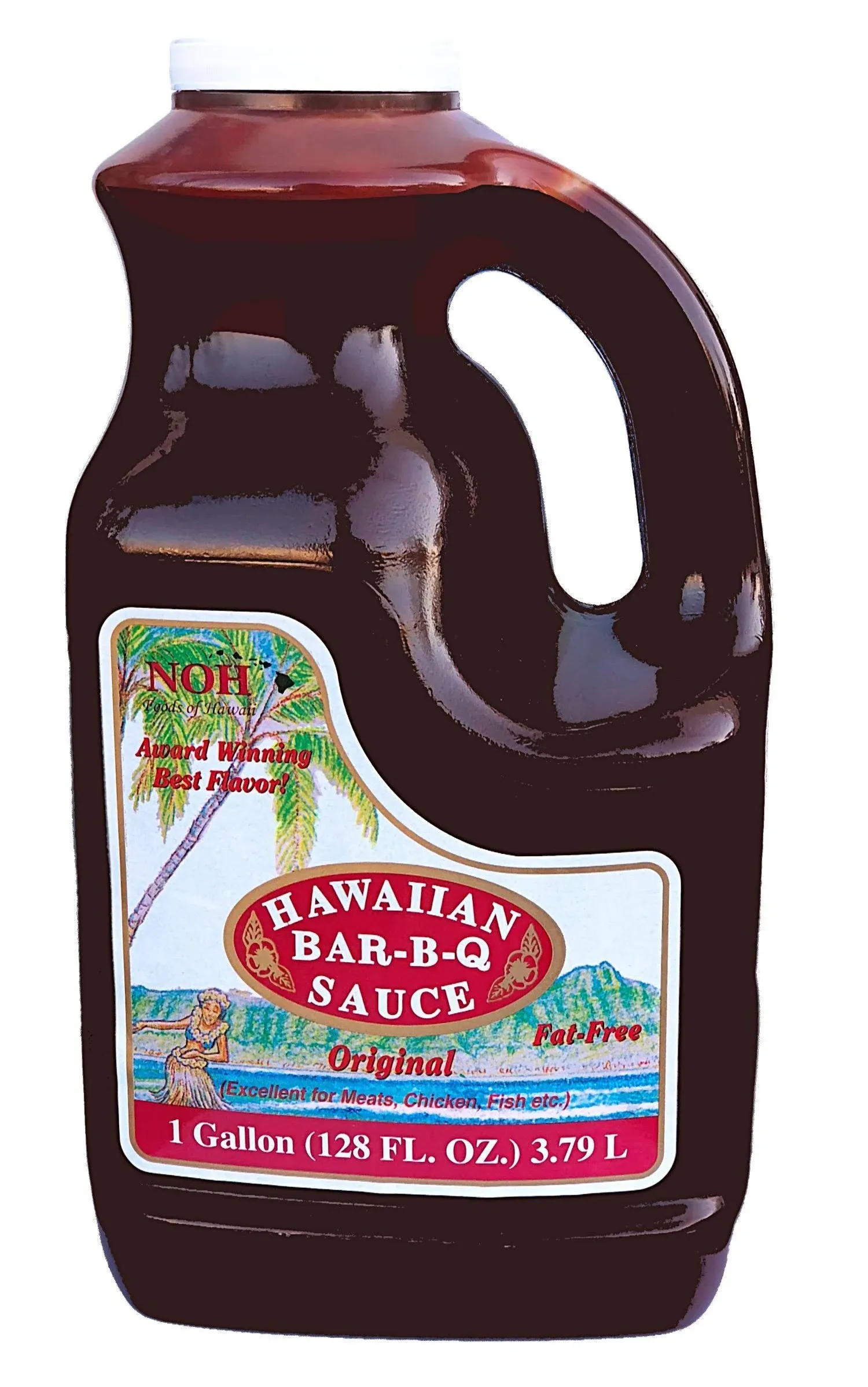 NOH Foods of Hawaii Hawaiian, 128 Ounce, Bar-B-Q Sauce Original