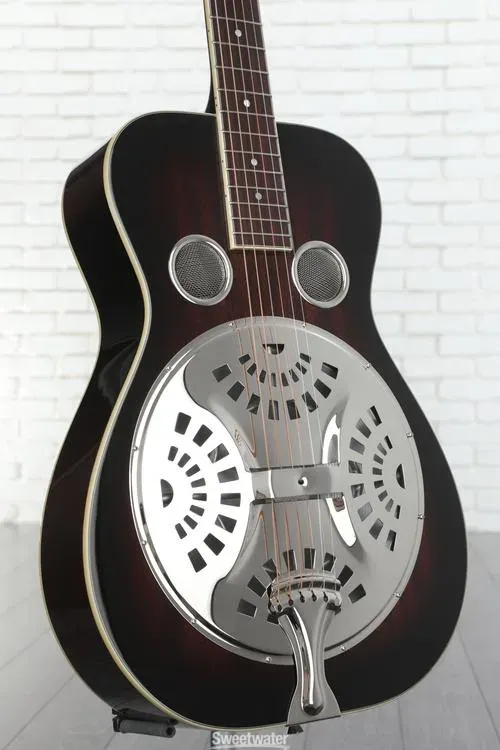 Recording King Maxwell Series Round Neck Resonator Guitar