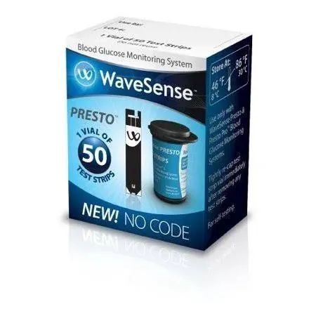 Wavesense Presto Blood Glucose Test Strips