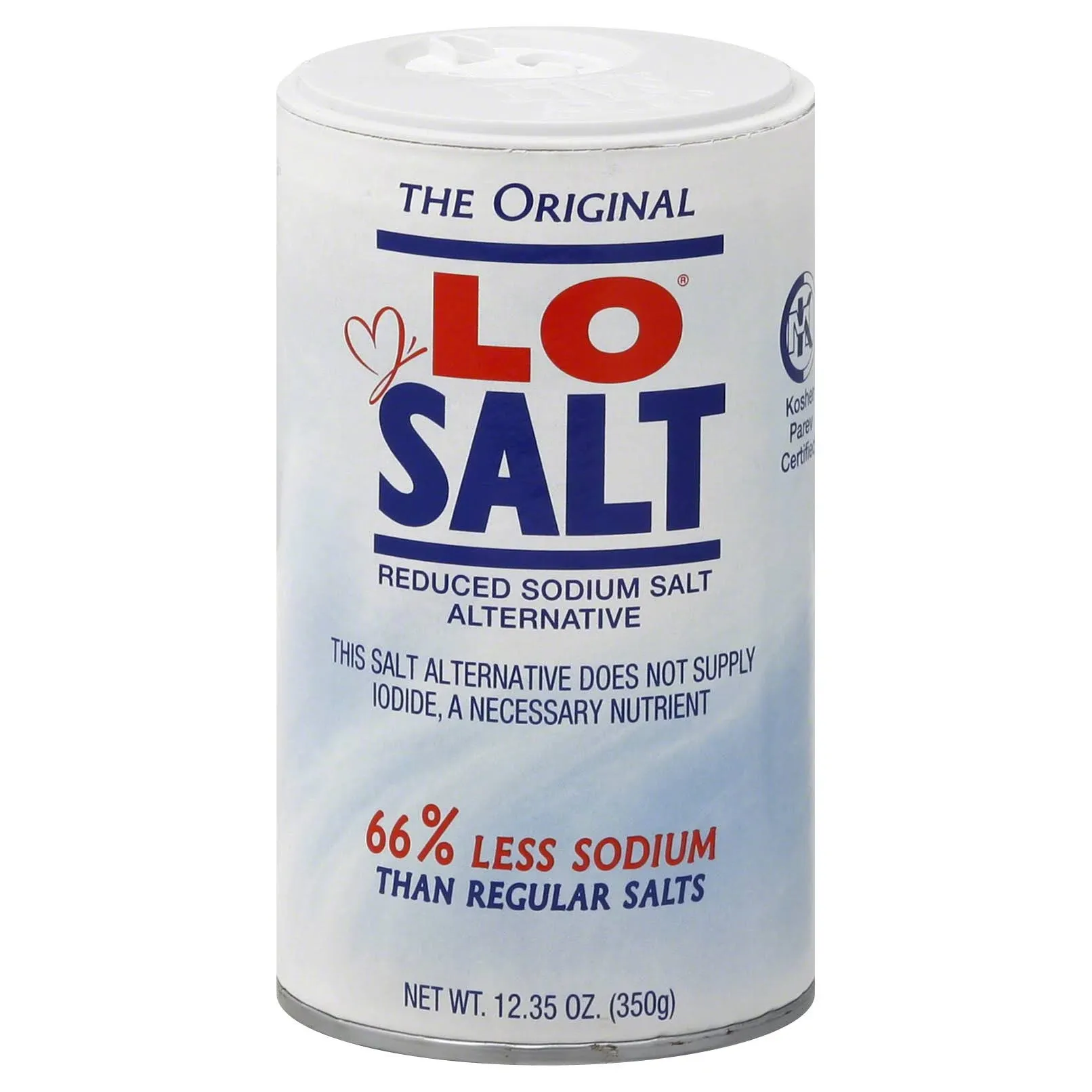 Lo Salt Reduced Sodium Salt - 350g - Pack of 1