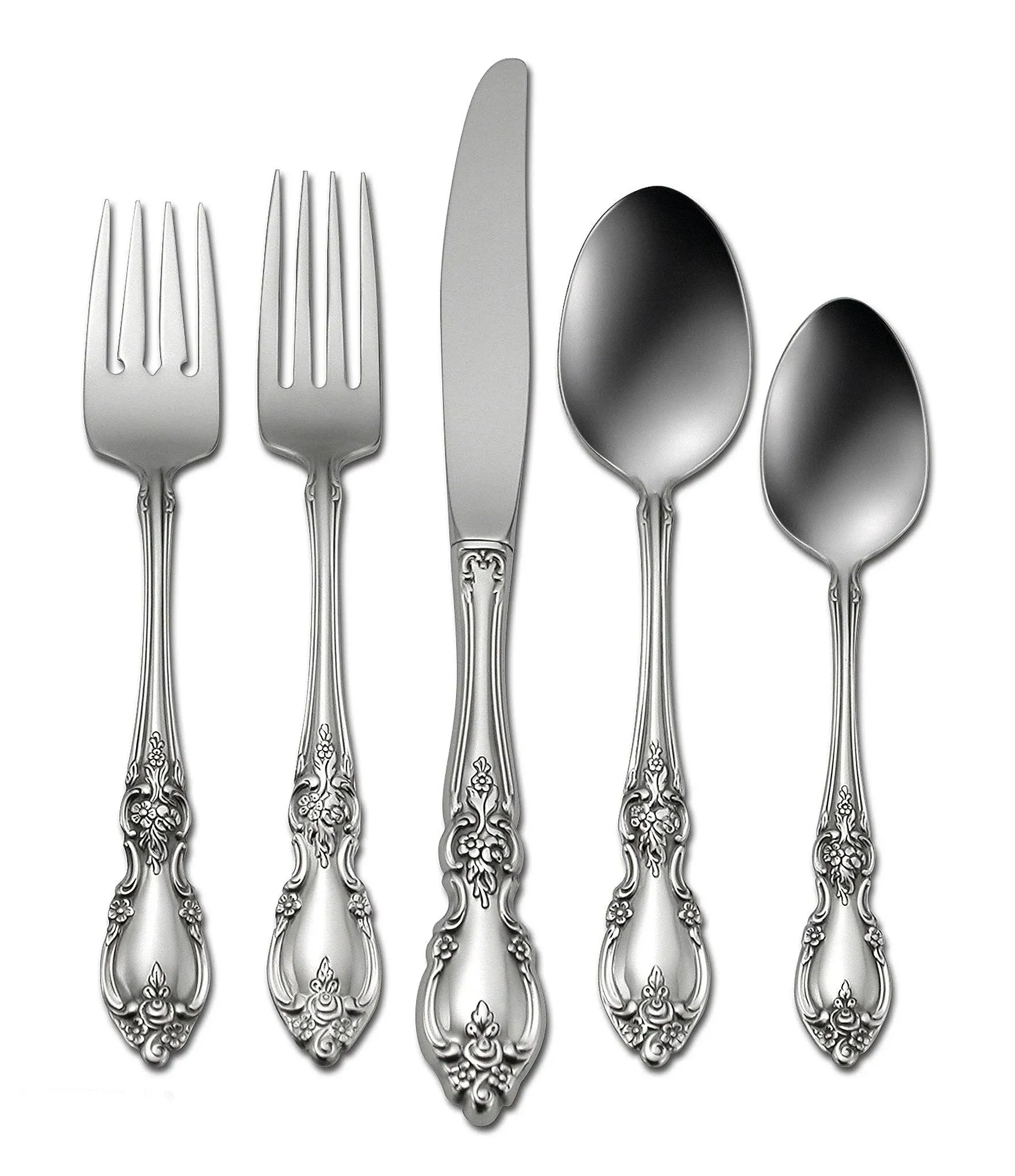 Oneida Louisiana 18/8 Stainless Steel 5pc. Place Setting (Service for One)