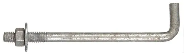 Reaowazo 260293 5/8 x 12-Inch Anchor Bolt