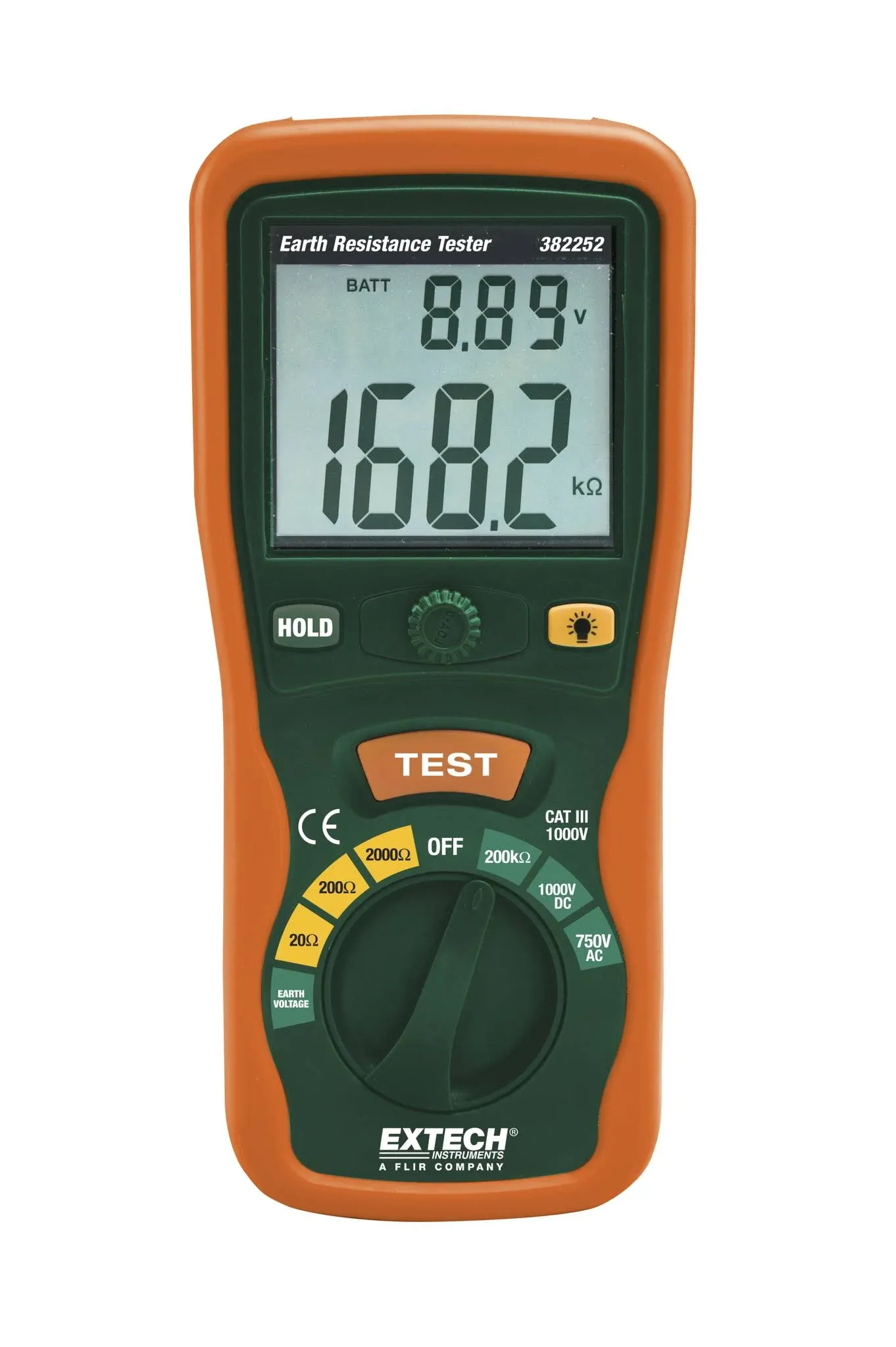 EXTECH, 382252, Earth Ground Resistance Tester Kit