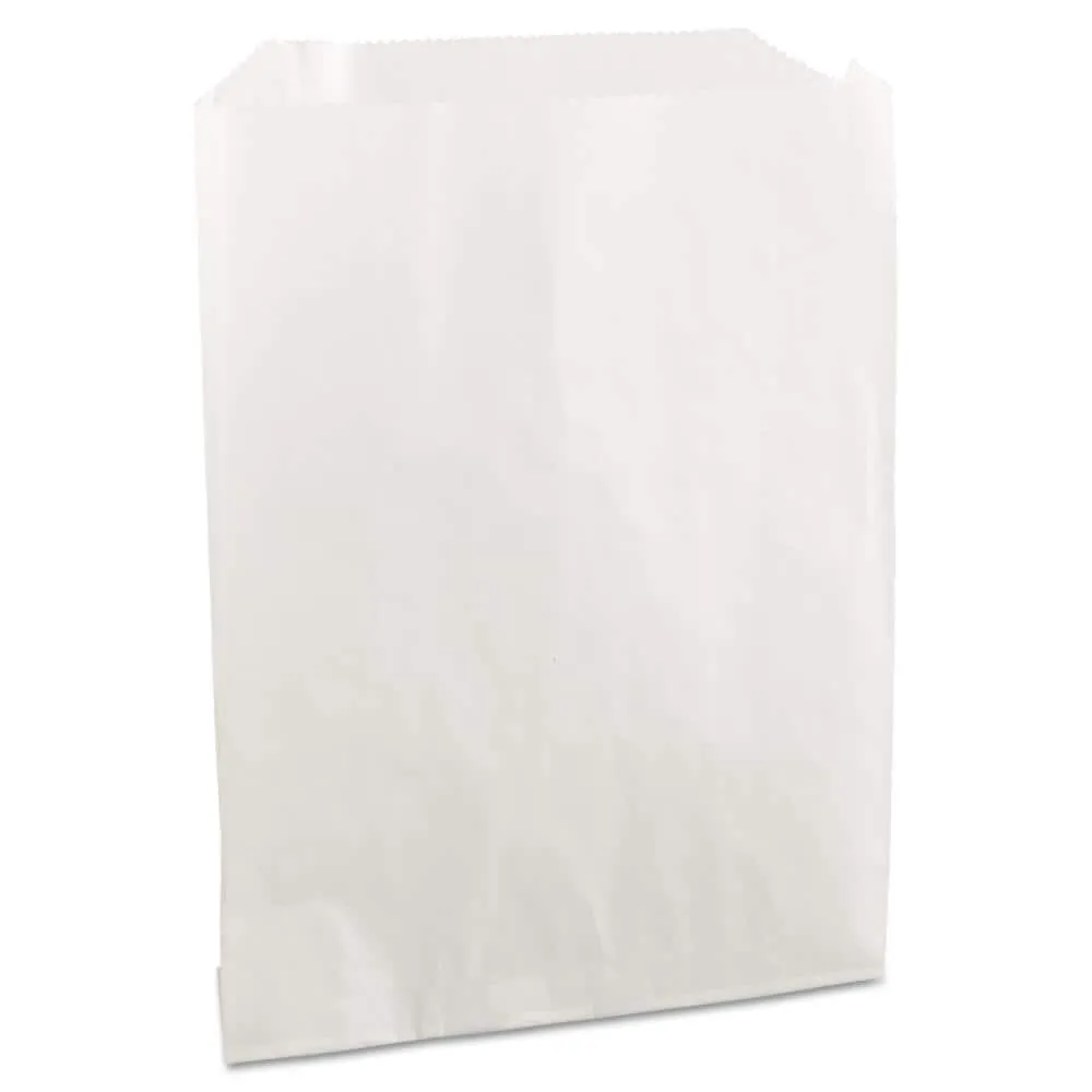 Bagcraft White Paper Sandwich Bag, 21 x 9 x 6.25 inch -- 2000 per case