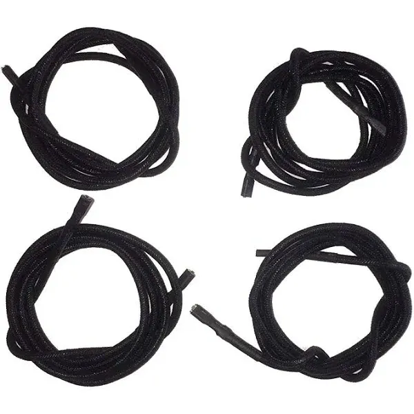 GAS Grill Replacment Igniter Insulated Wires (4) Four Pack 38" Long Spade Connec