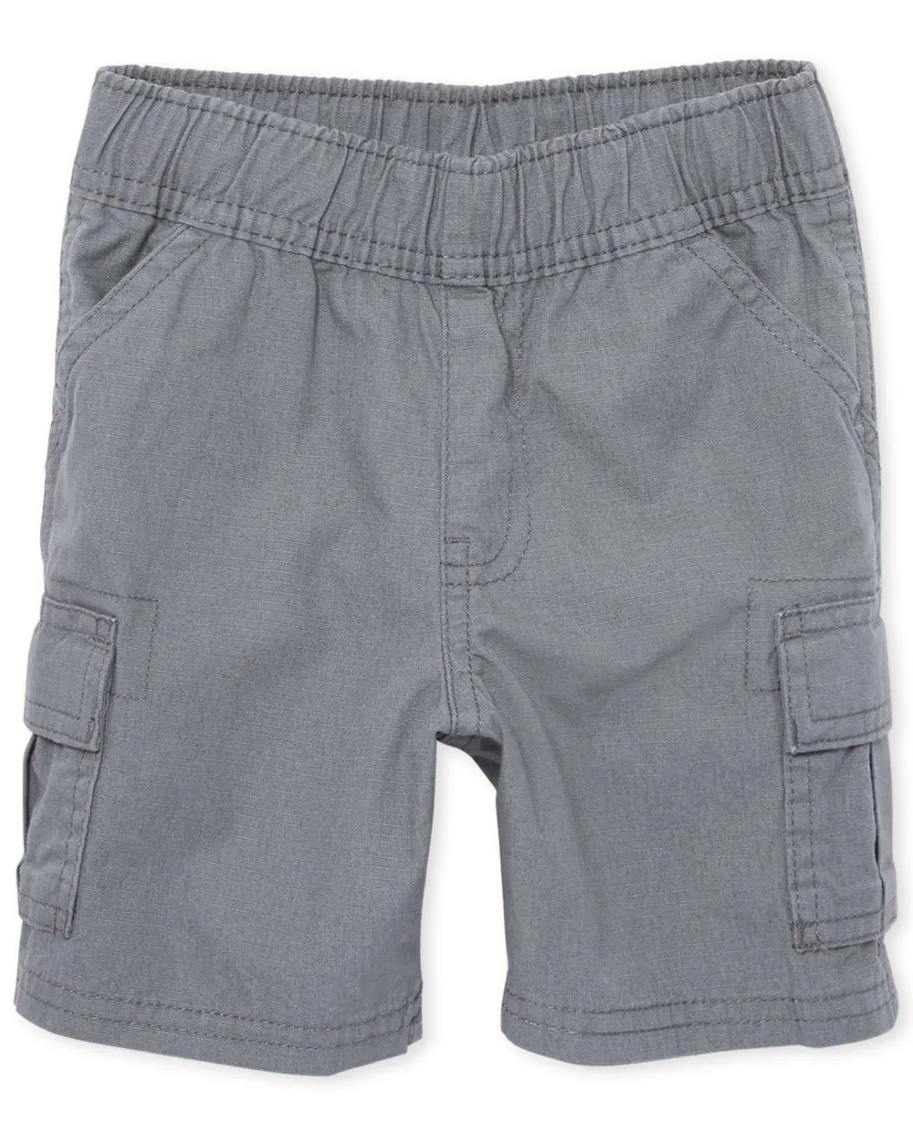 Toddler Boys Pull On Cargo Shorts - Storm