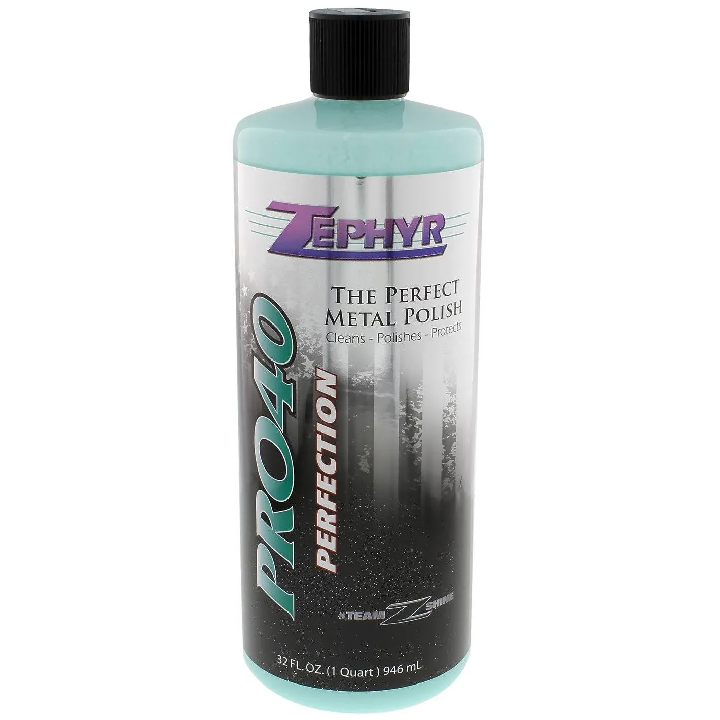 Zephyr PRO-40032 Pro-40 Perfection, The Perfect Metal Polish - 32 fl. oz.