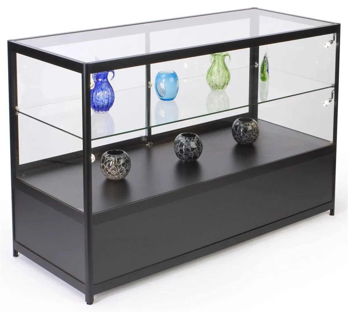 Displays2go 60 inch Glass Showcase