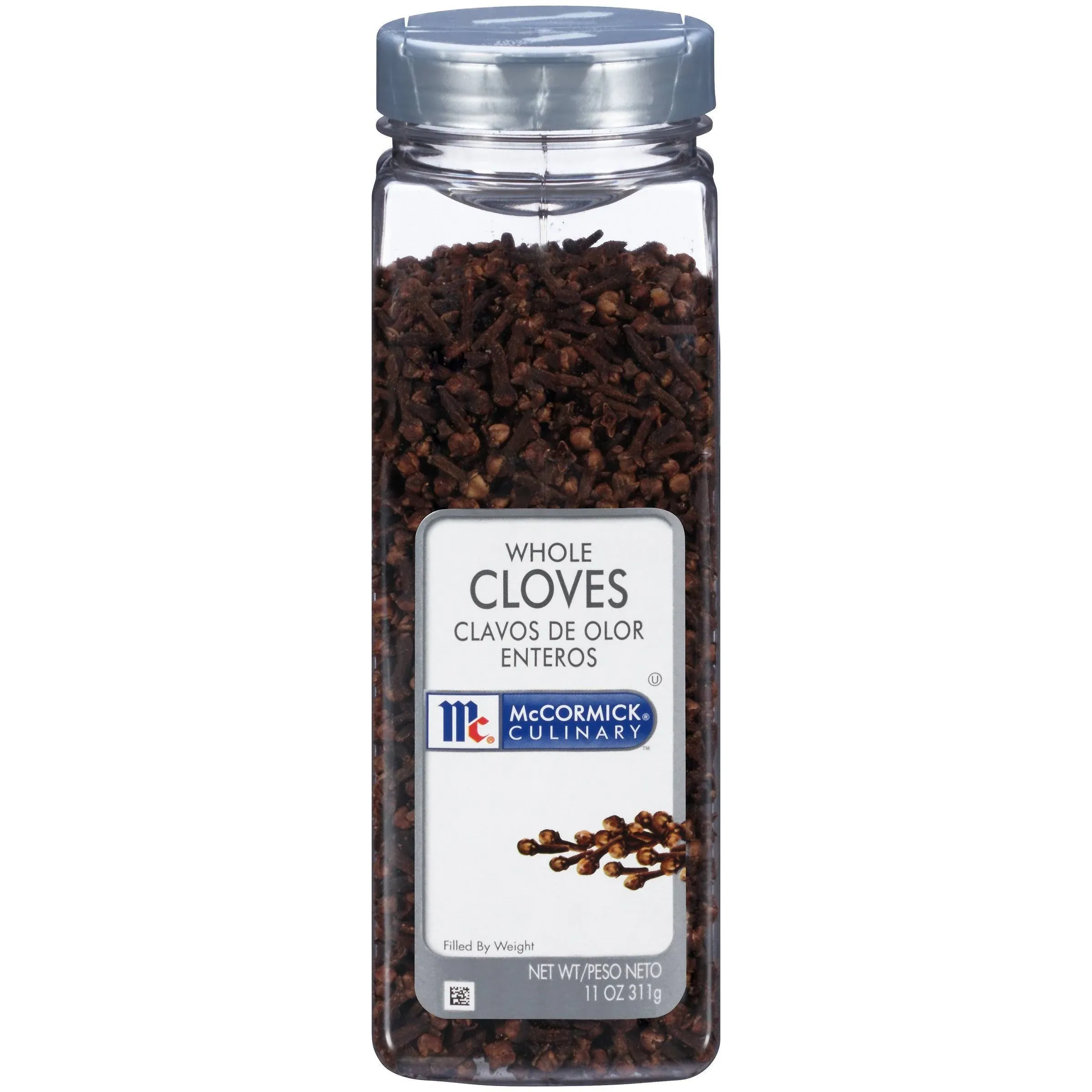 McCormick Culinary Whole Cloves, 11 oz - One 11 Ounce Container of Whole Cloves Spice for a Strong Sweet Flavor, Perfect in Ciders, Soups, Stews and More