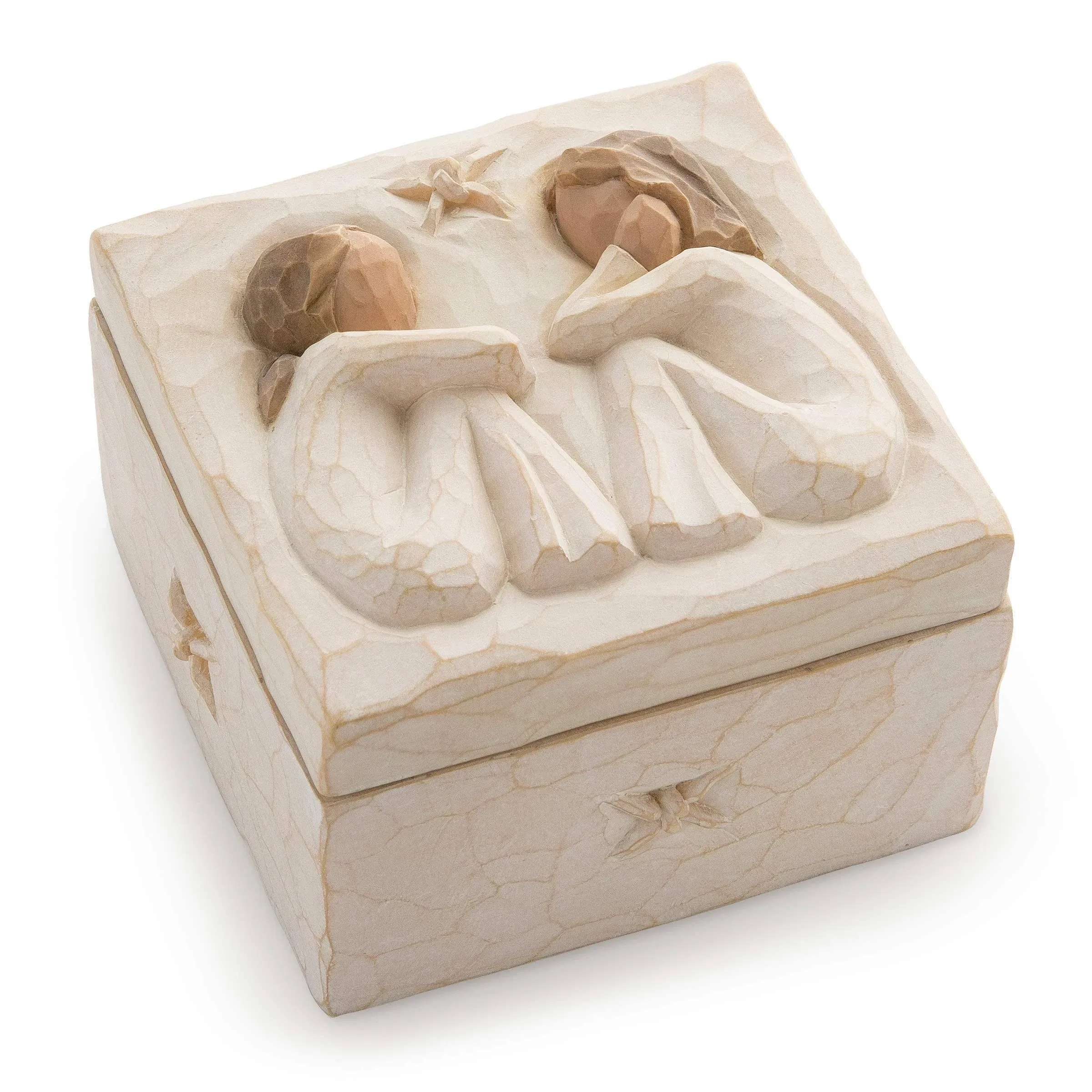 Friendship, Sculpted Hand-Painted Keepsake Box