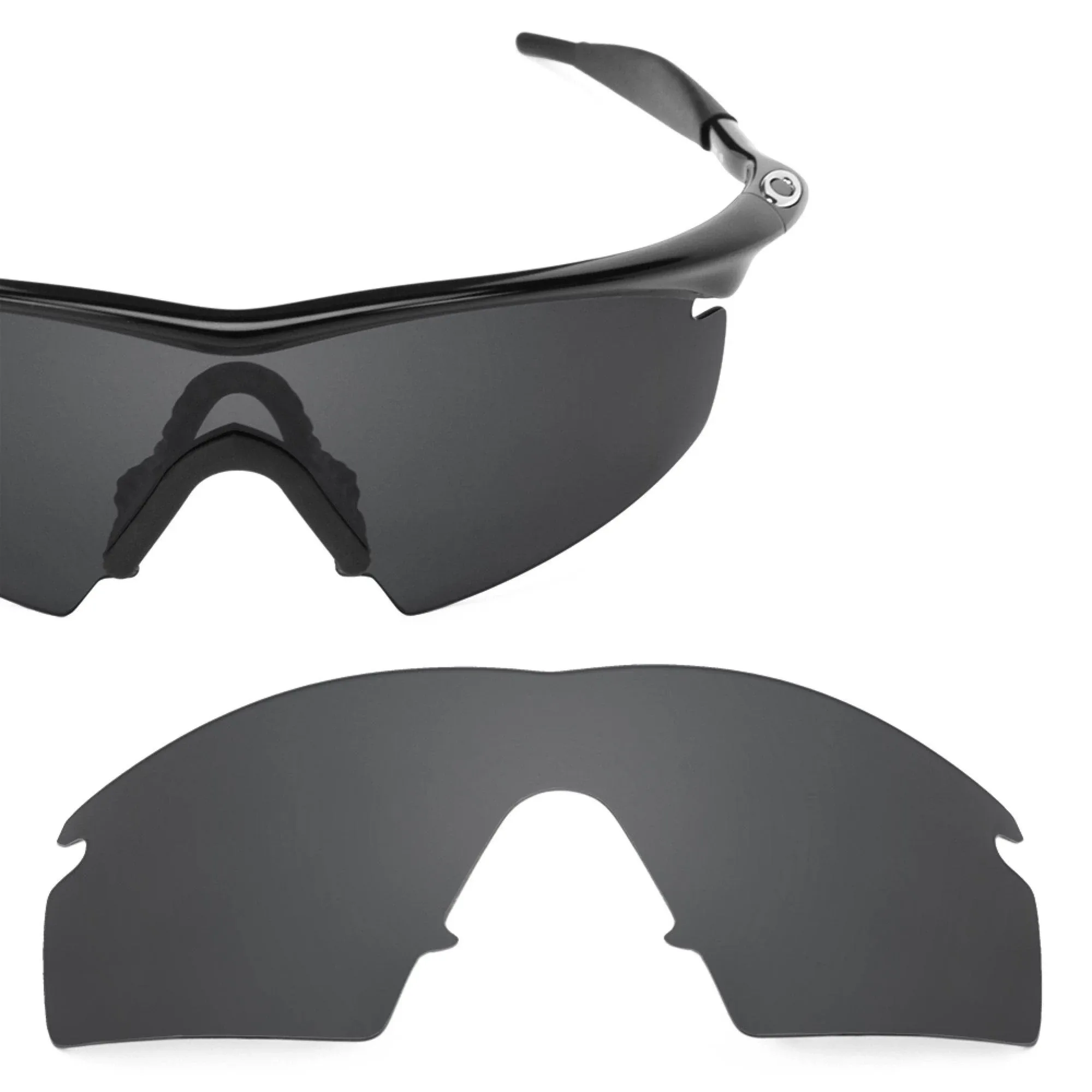 Oakley M Frame Strike Stealth Black Replacement Lenses - by Revant Optics