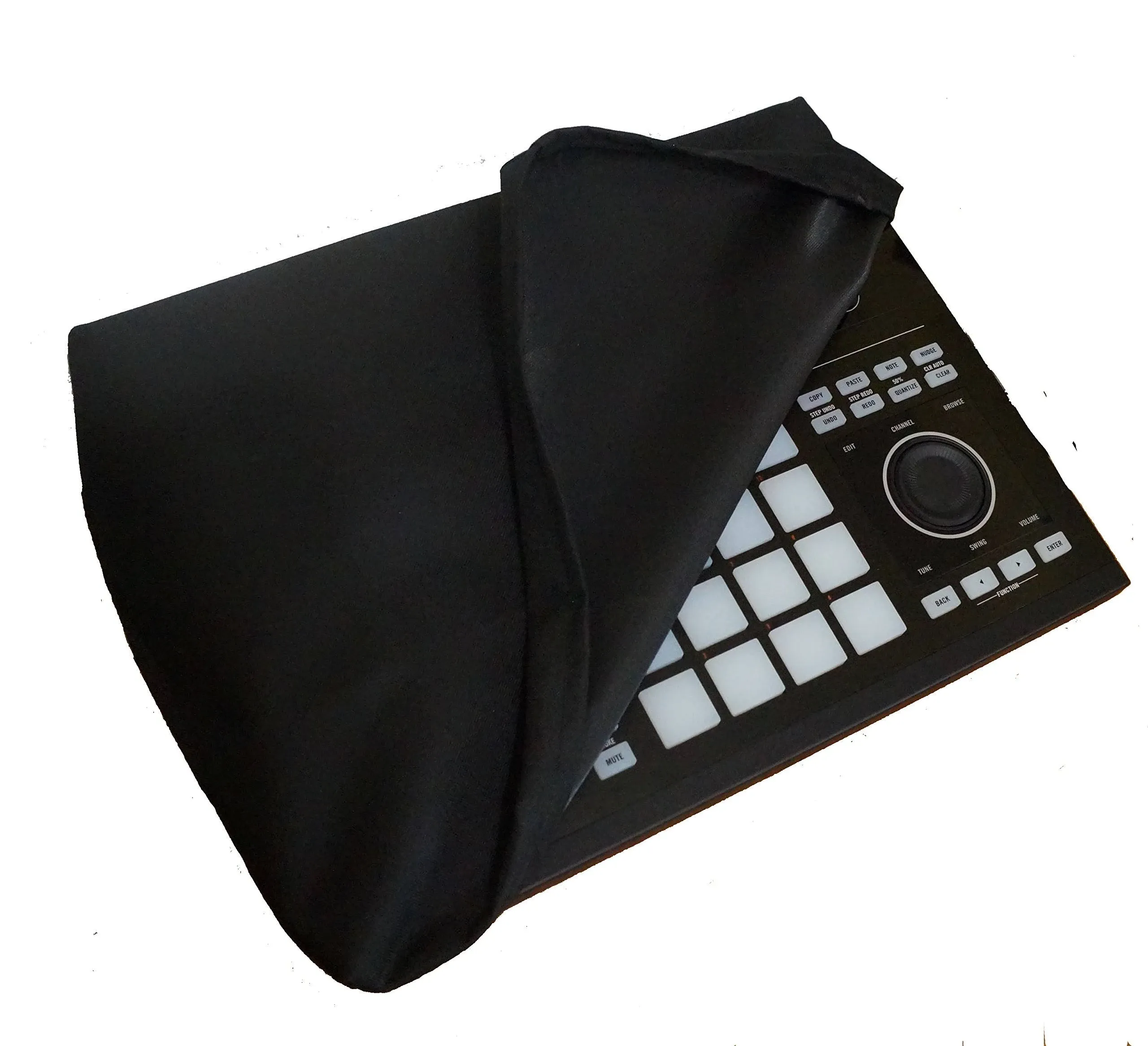 Protective Dust Cover for Native Instruments Maschine Studio [Antistatic, Water Resistant, Black Fabric] by DigitalDeckCovers