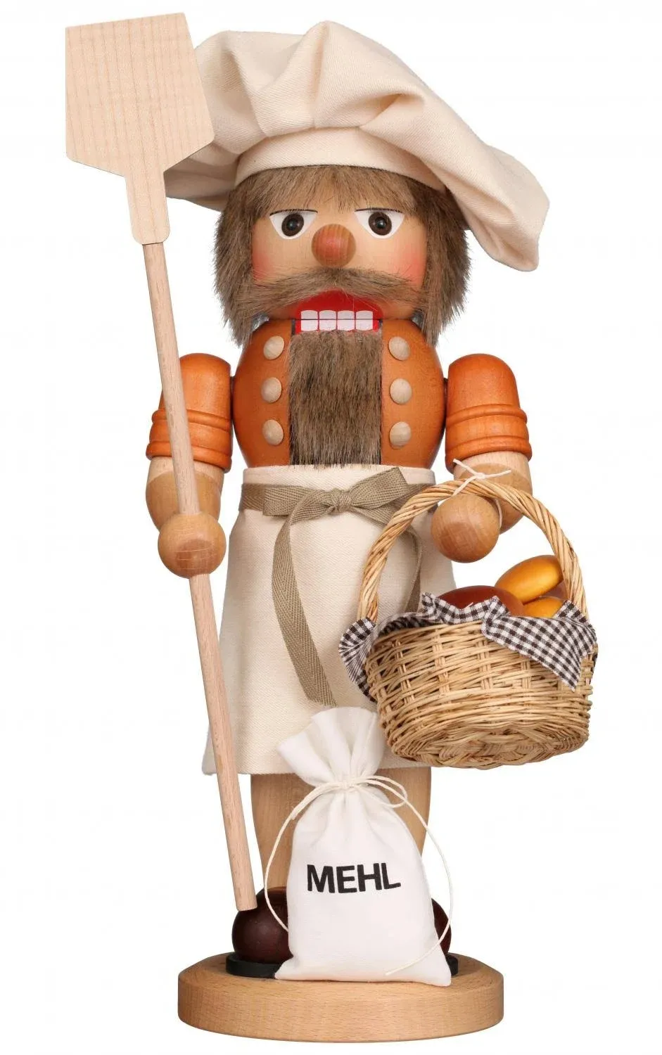 Christian Ulbricht Premium Nutcracker - Baker (Natural)