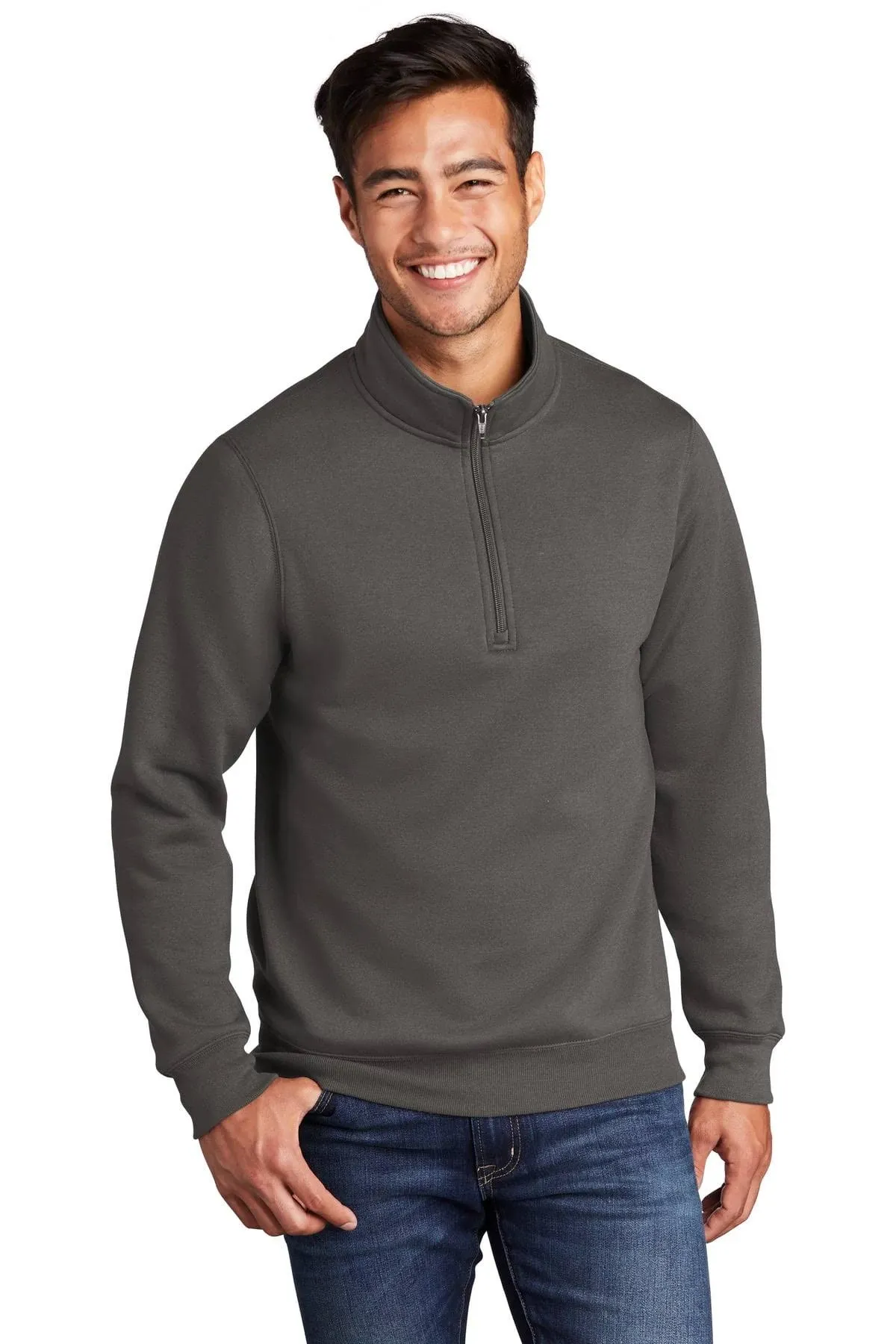 Port & Company Core Fleece 1/4-Zip Pullover Sweatshirt